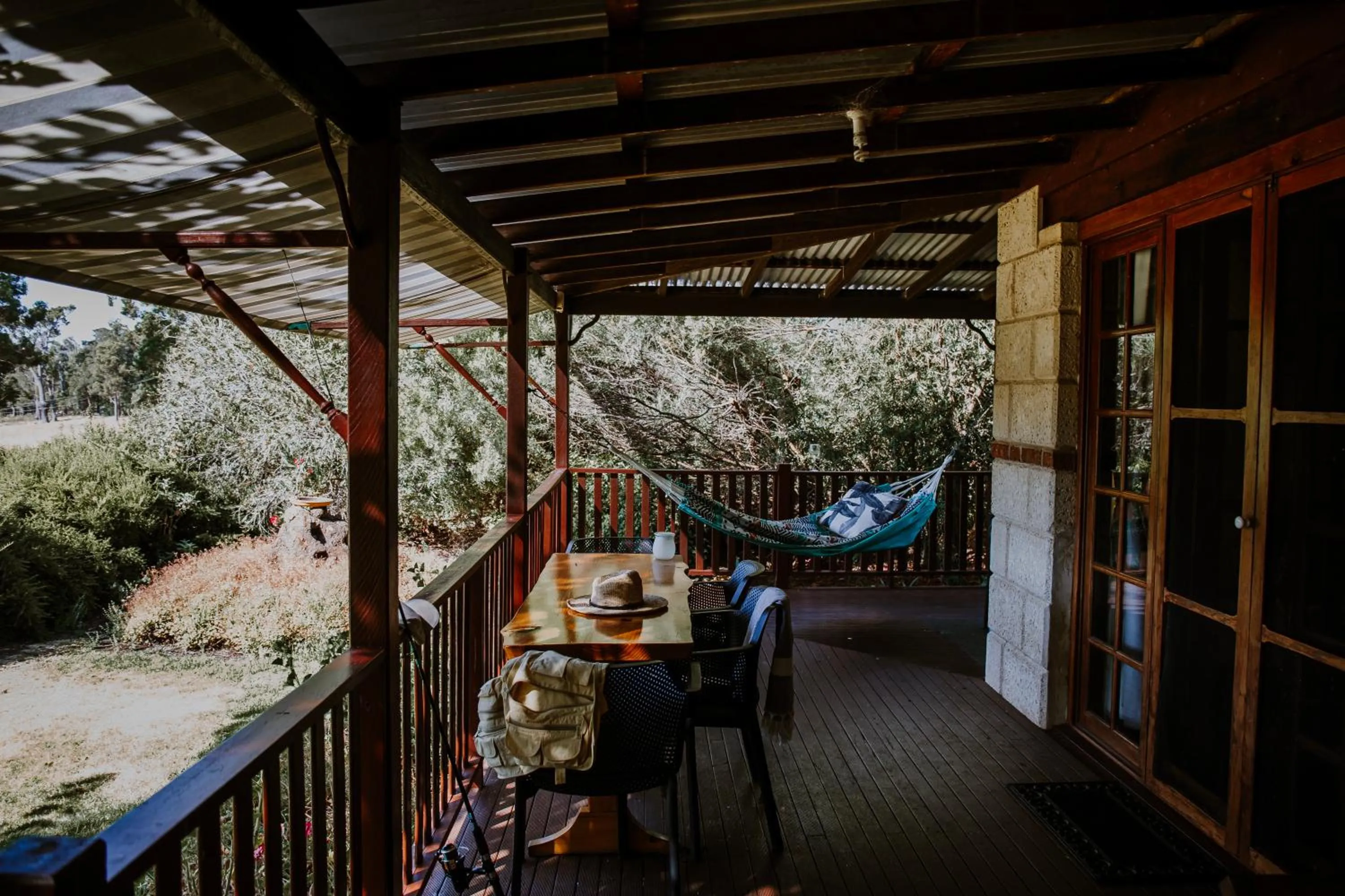 Balcony/Terrace in Clover Cottage Country Retreat