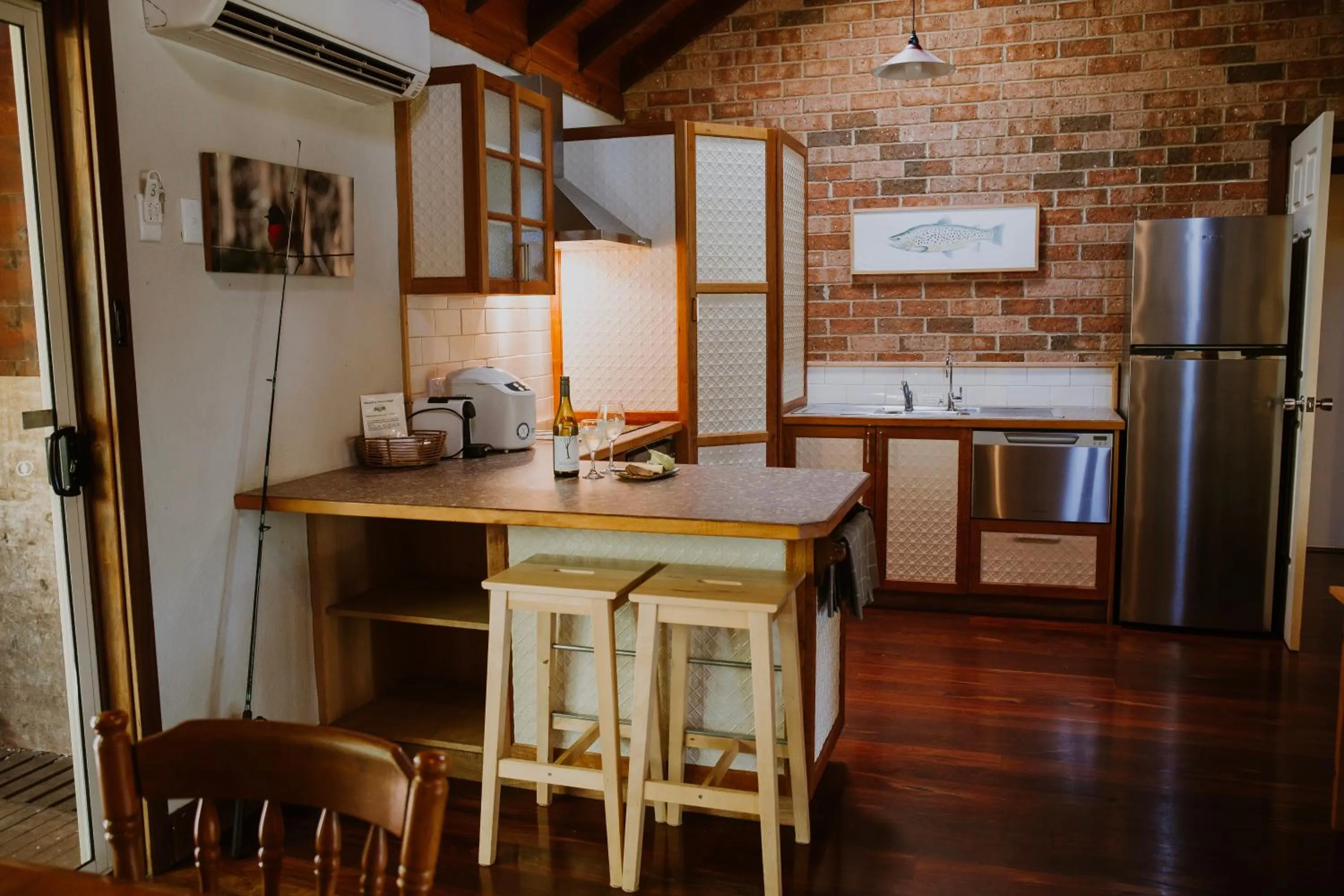 kitchen in Clover Cottage Country Retreat