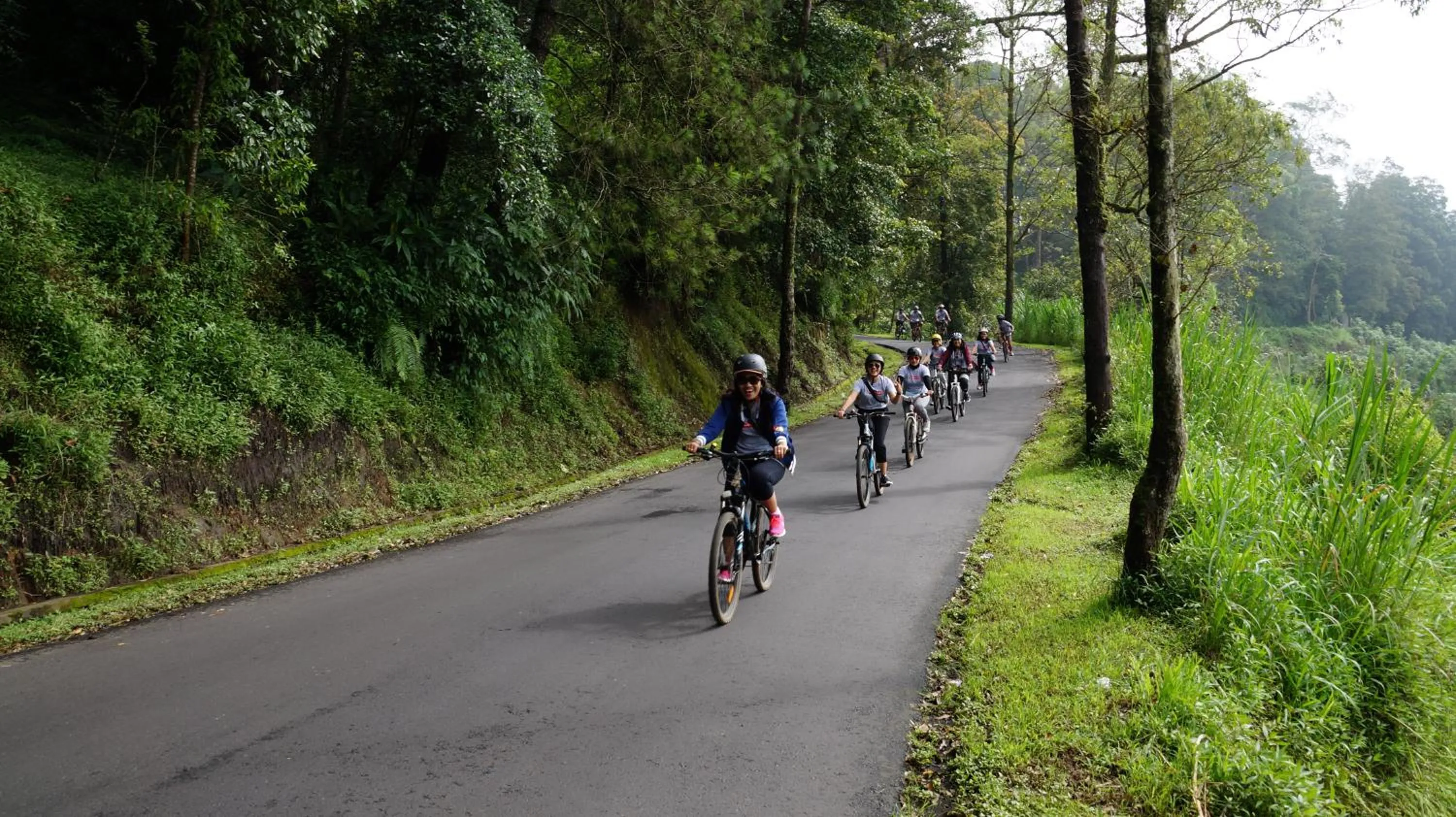 Cycling in Bagus Agro Pelaga