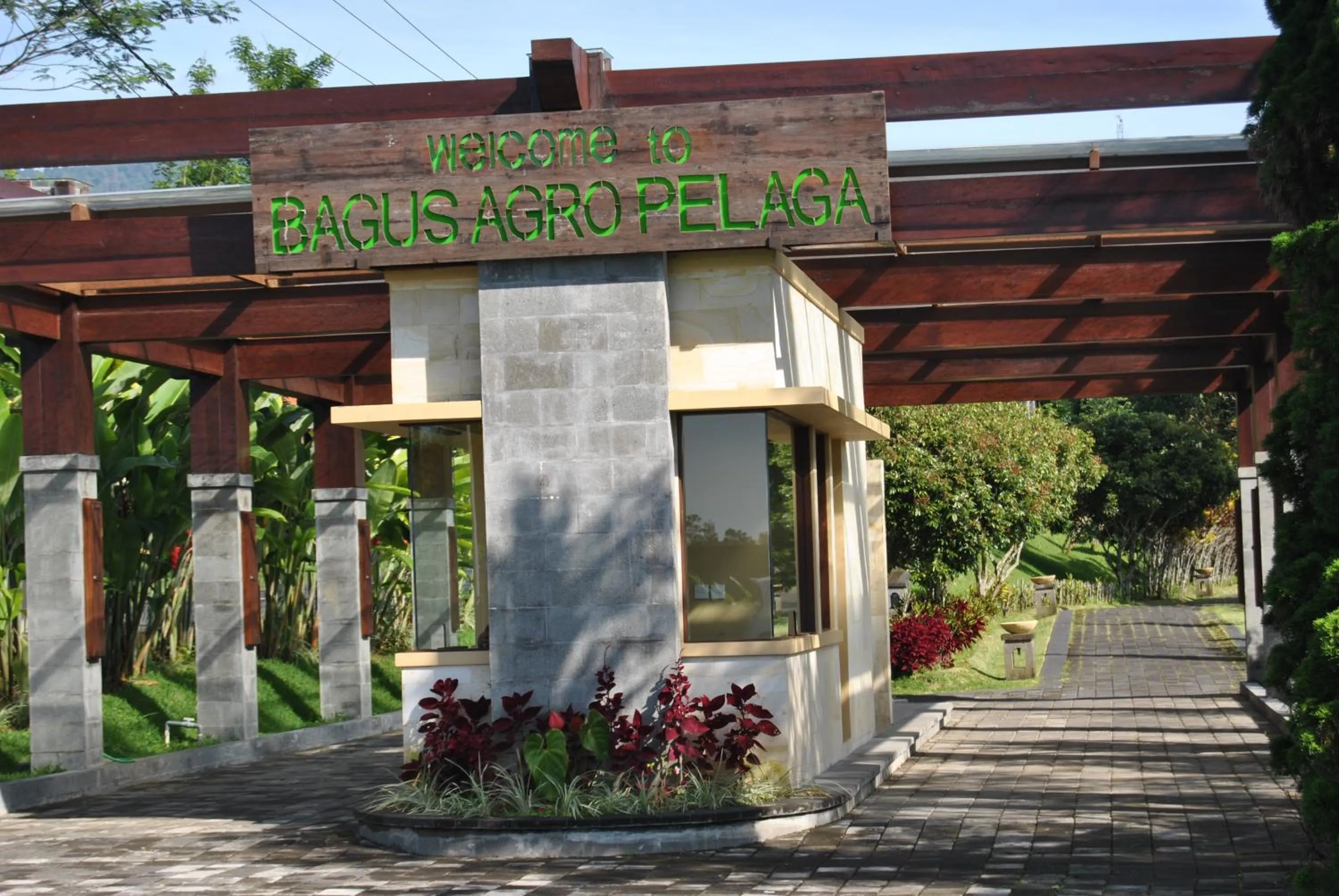 Facade/entrance in Bagus Agro Pelaga