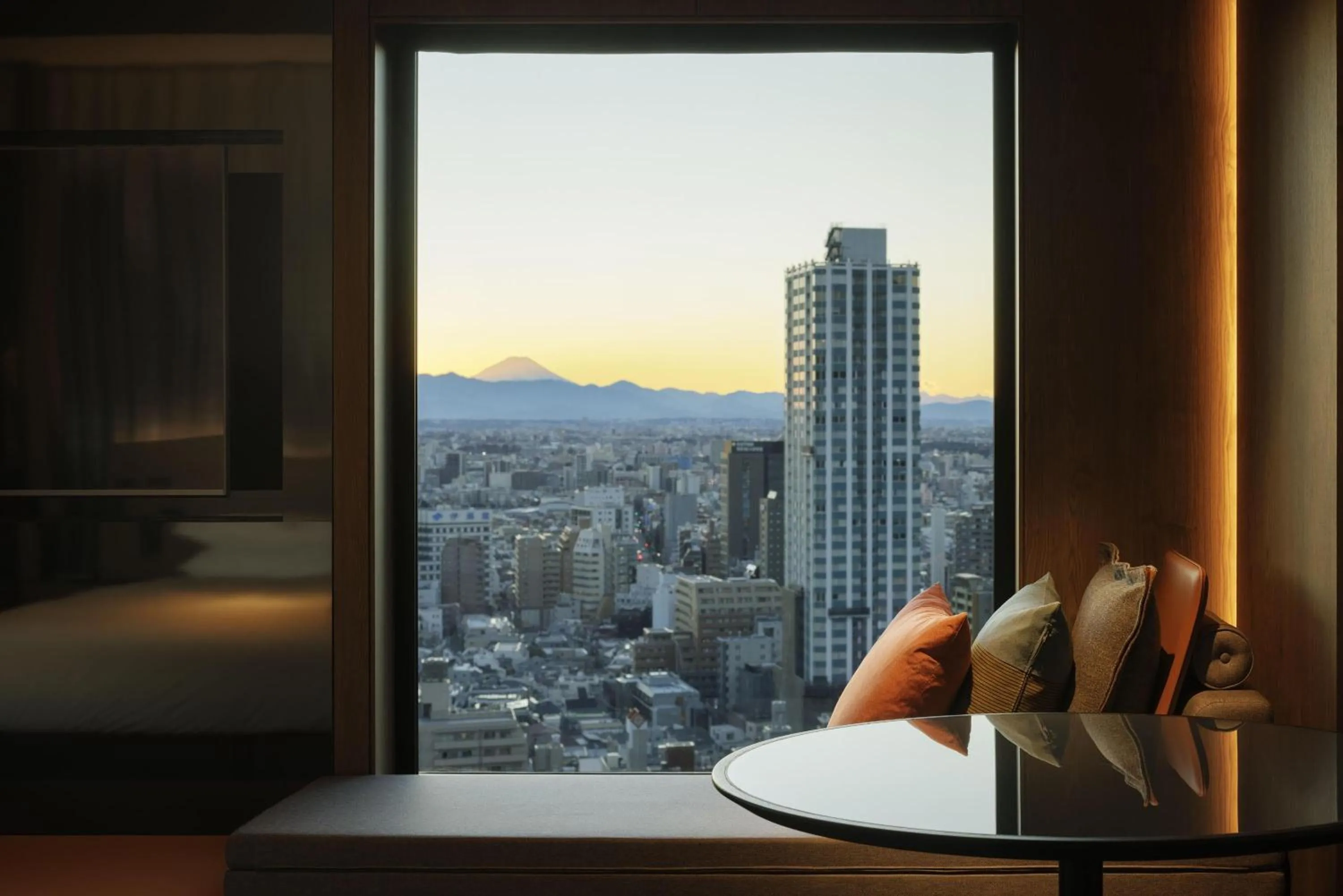 View (from property/room), Bed in Hyatt Regency Tokyo