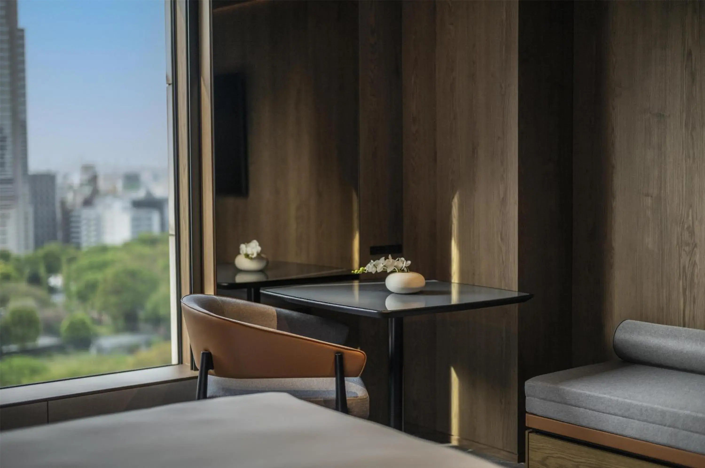 Deluxe Twin Room with Park View in Hyatt Regency Tokyo Deluxe Twin Room with Park View in Hyatt Regency Tokyo