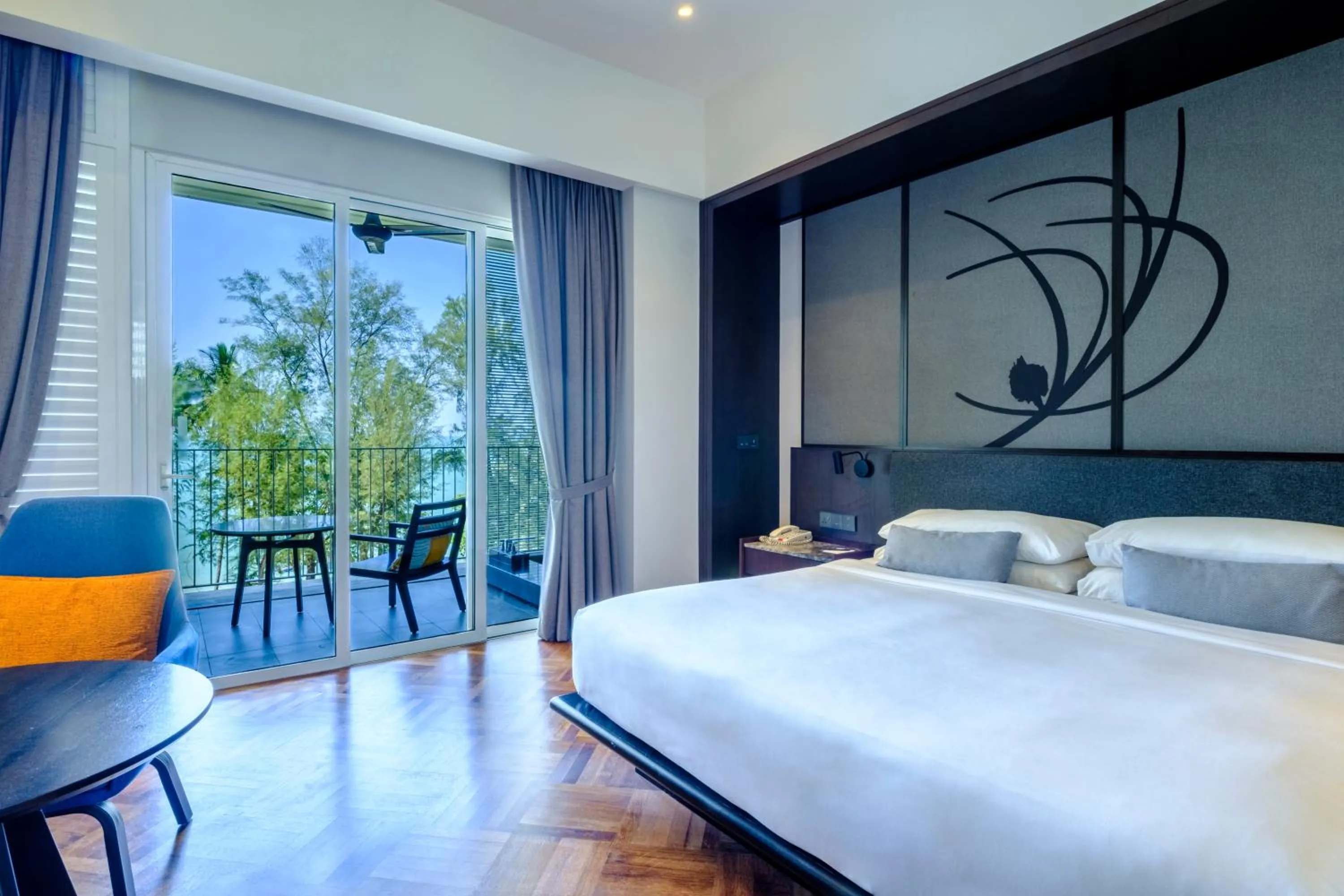Bed in Lone Pine, Penang, a Tribute Portfolio Resort