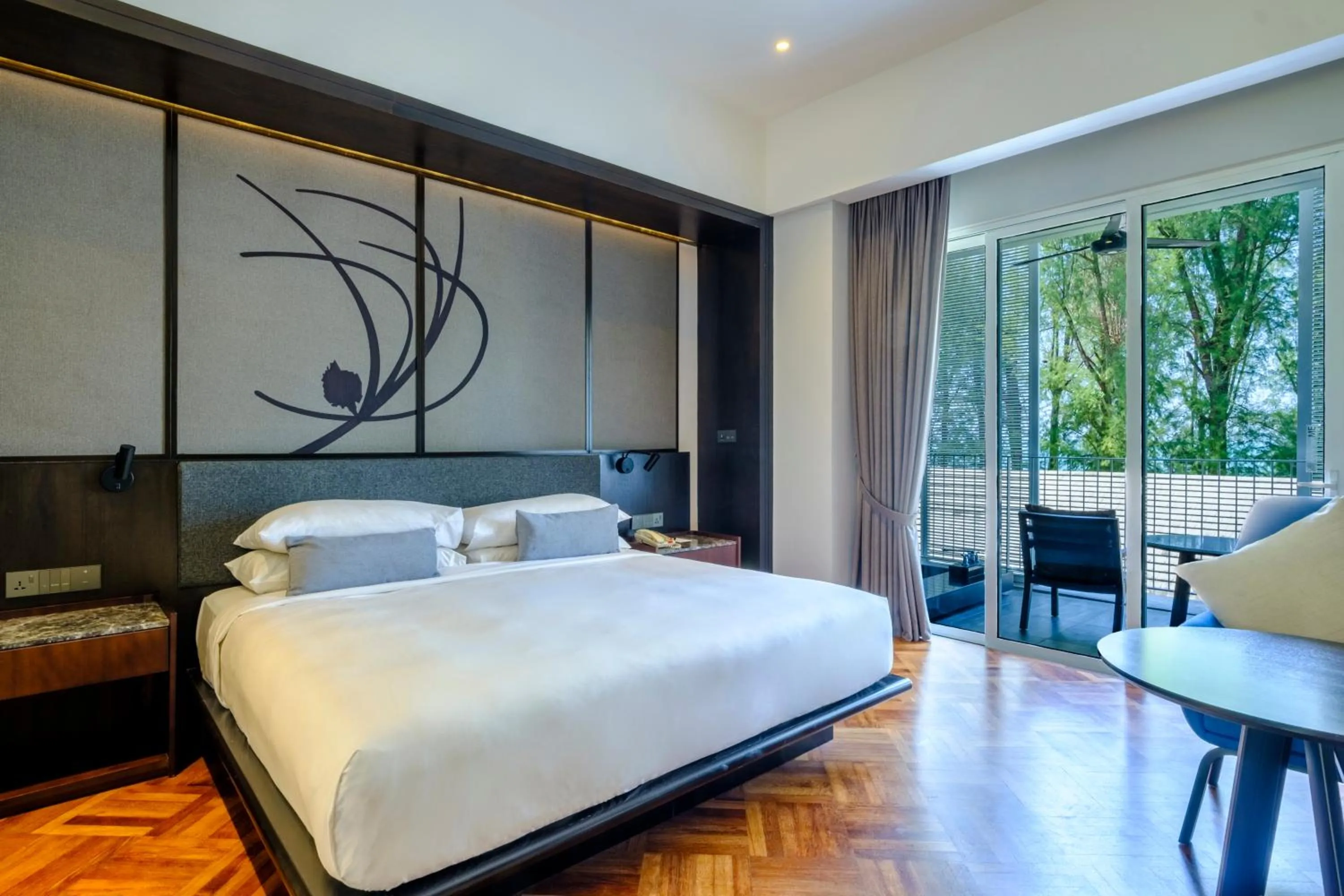 Bed in Lone Pine, Penang, a Tribute Portfolio Resort