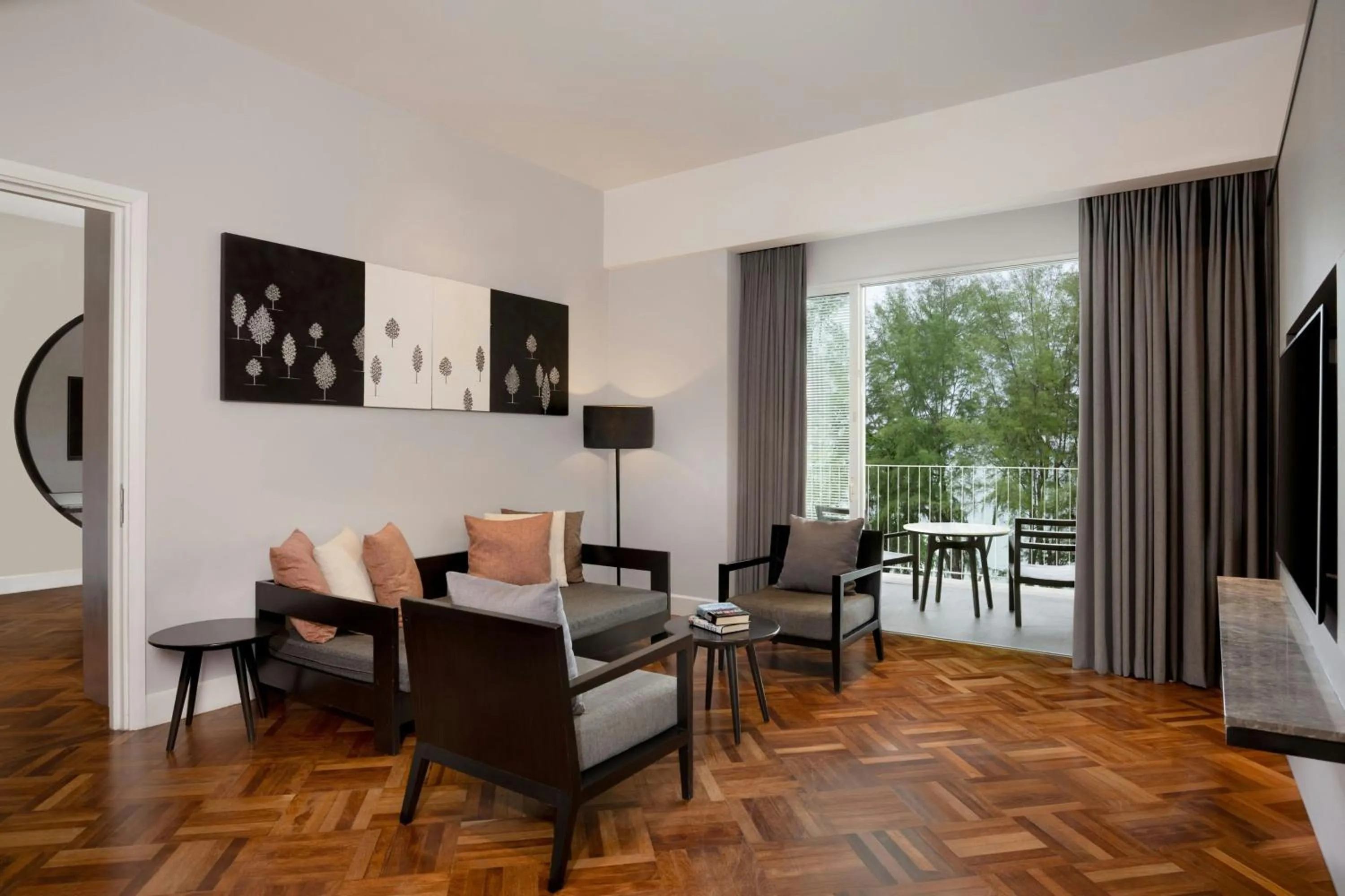 Living room in Lone Pine, Penang, a Tribute Portfolio Resort