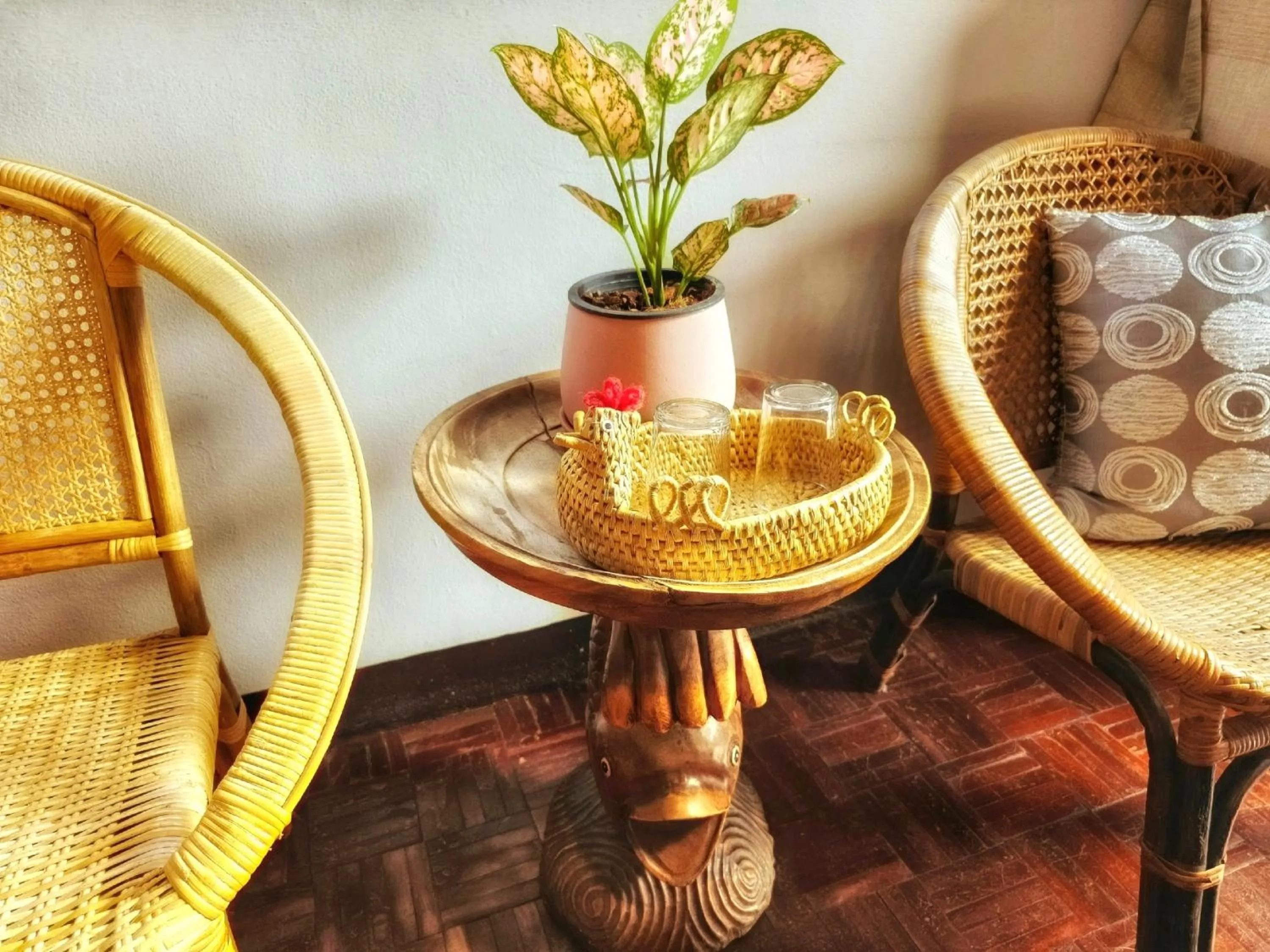 Decorative detail in Bed and Terrace Guesthouse Chiang Mai