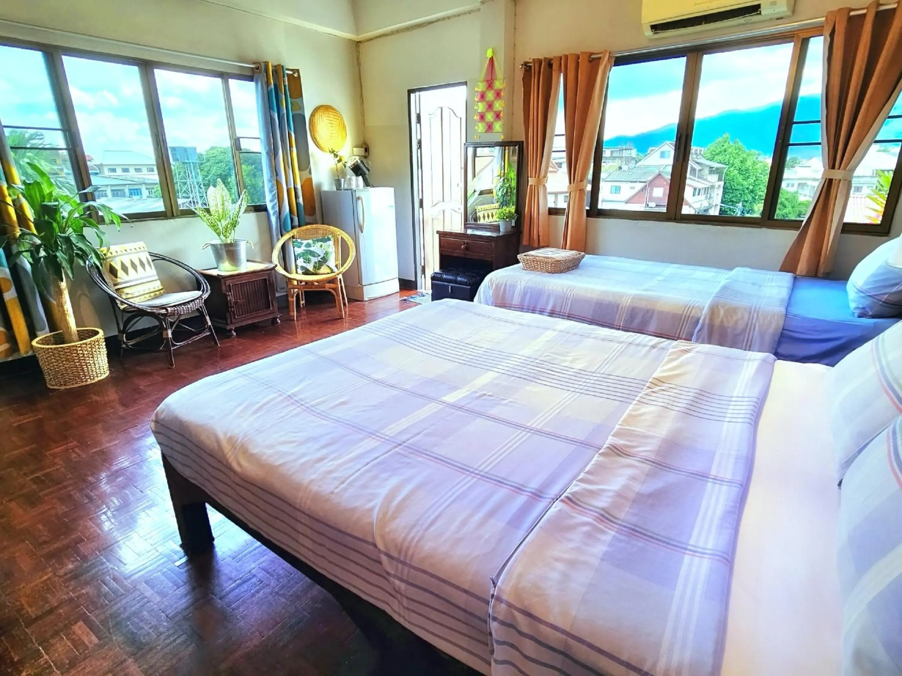 Bed in Bed and Terrace Guesthouse Chiang Mai
