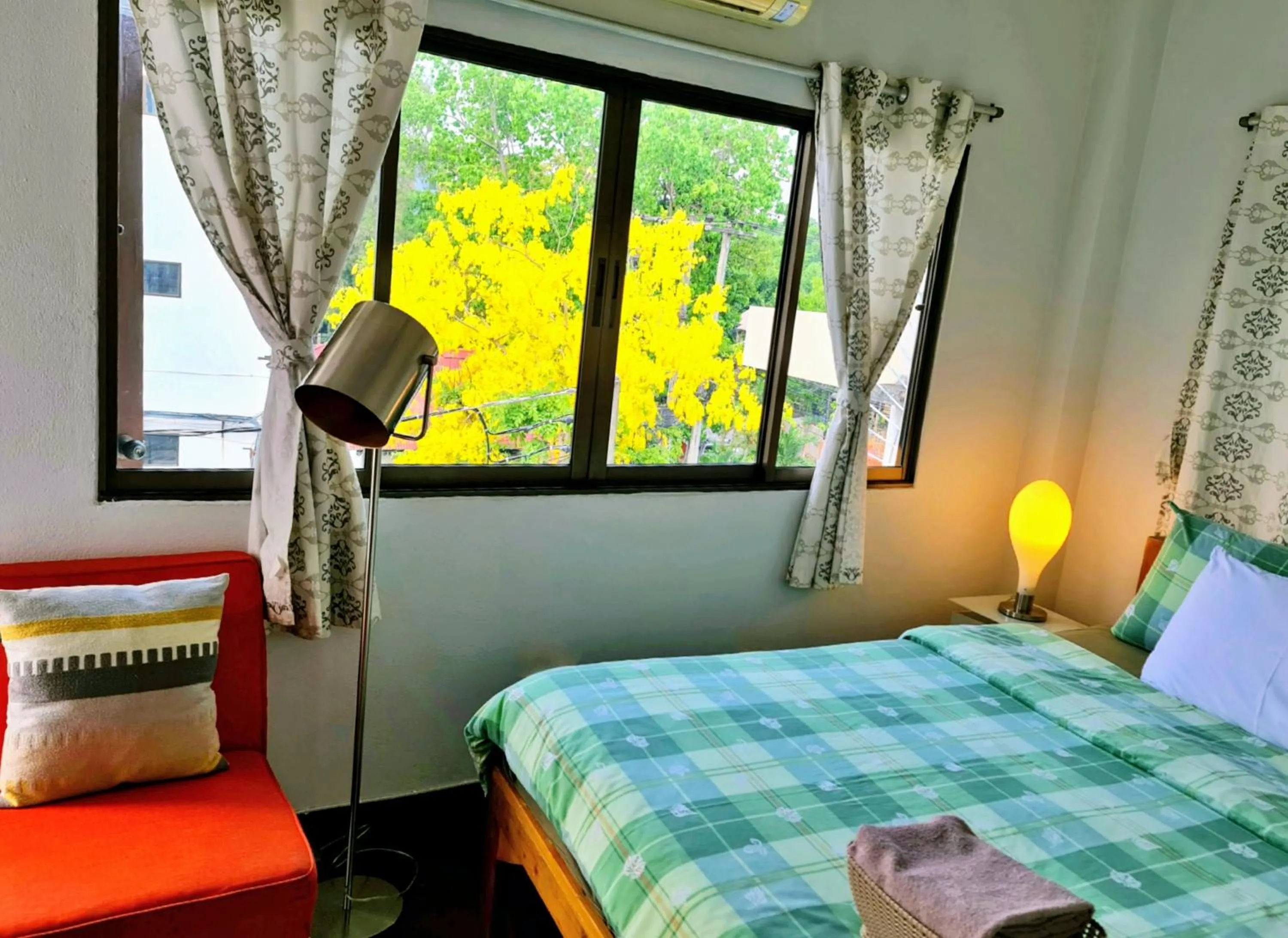 View (from property/room), Bed in Bed and Terrace Guesthouse Chiang Mai