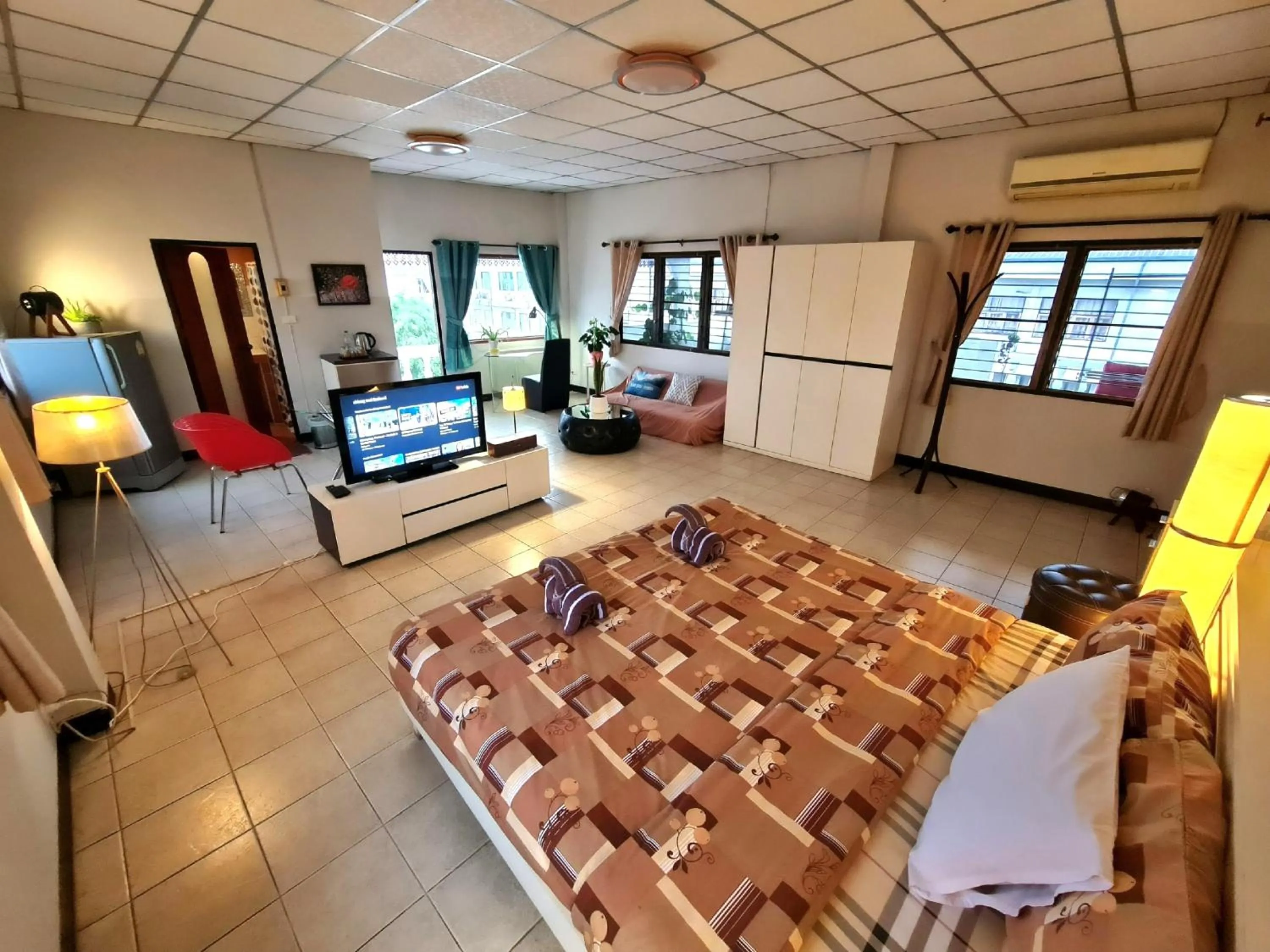 Bed in Bed and Terrace Guesthouse Chiang Mai