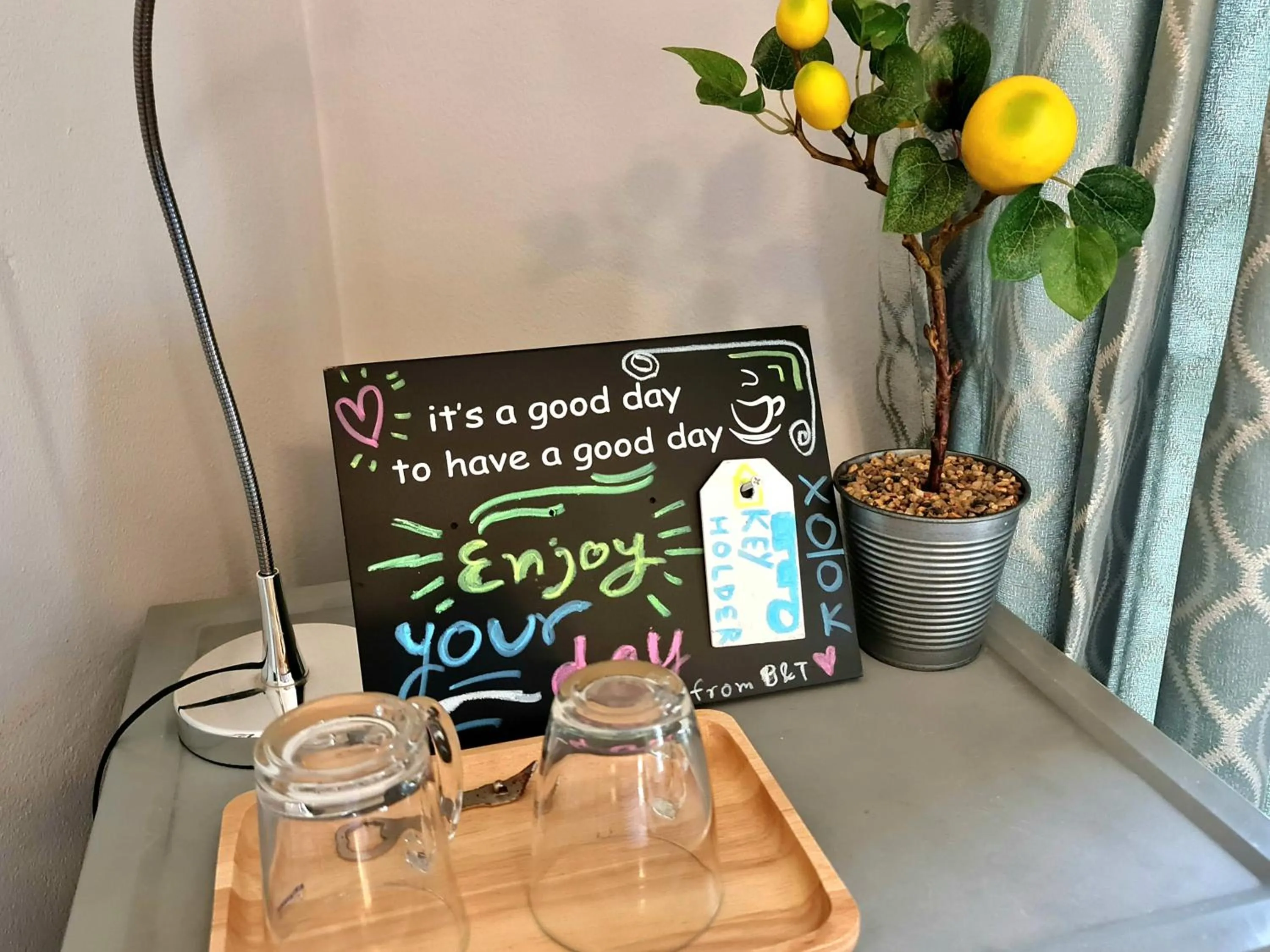 Decorative detail in Bed and Terrace Guesthouse Chiang Mai