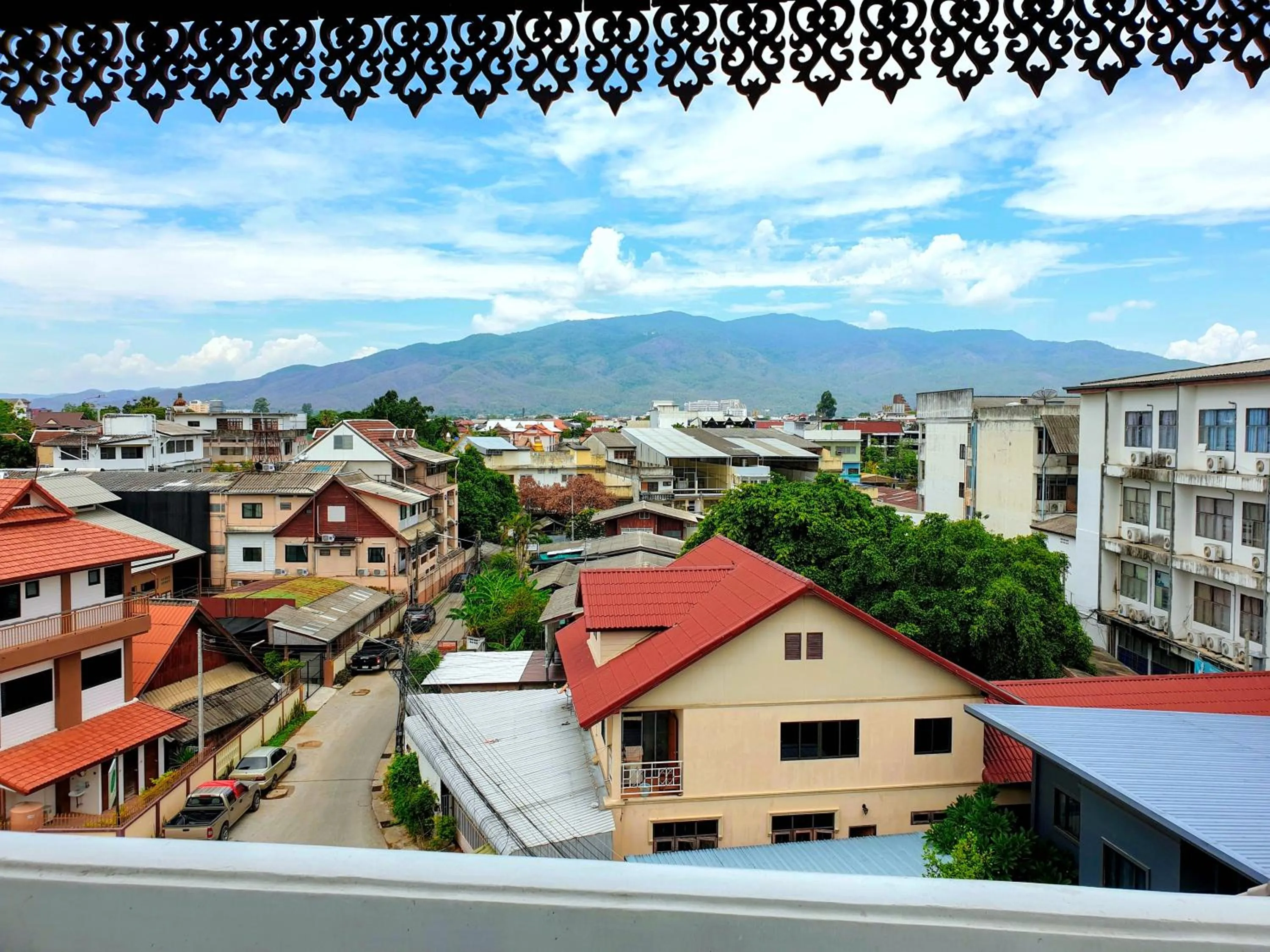 View (from property/room) in Bed and Terrace Guesthouse Chiang Mai