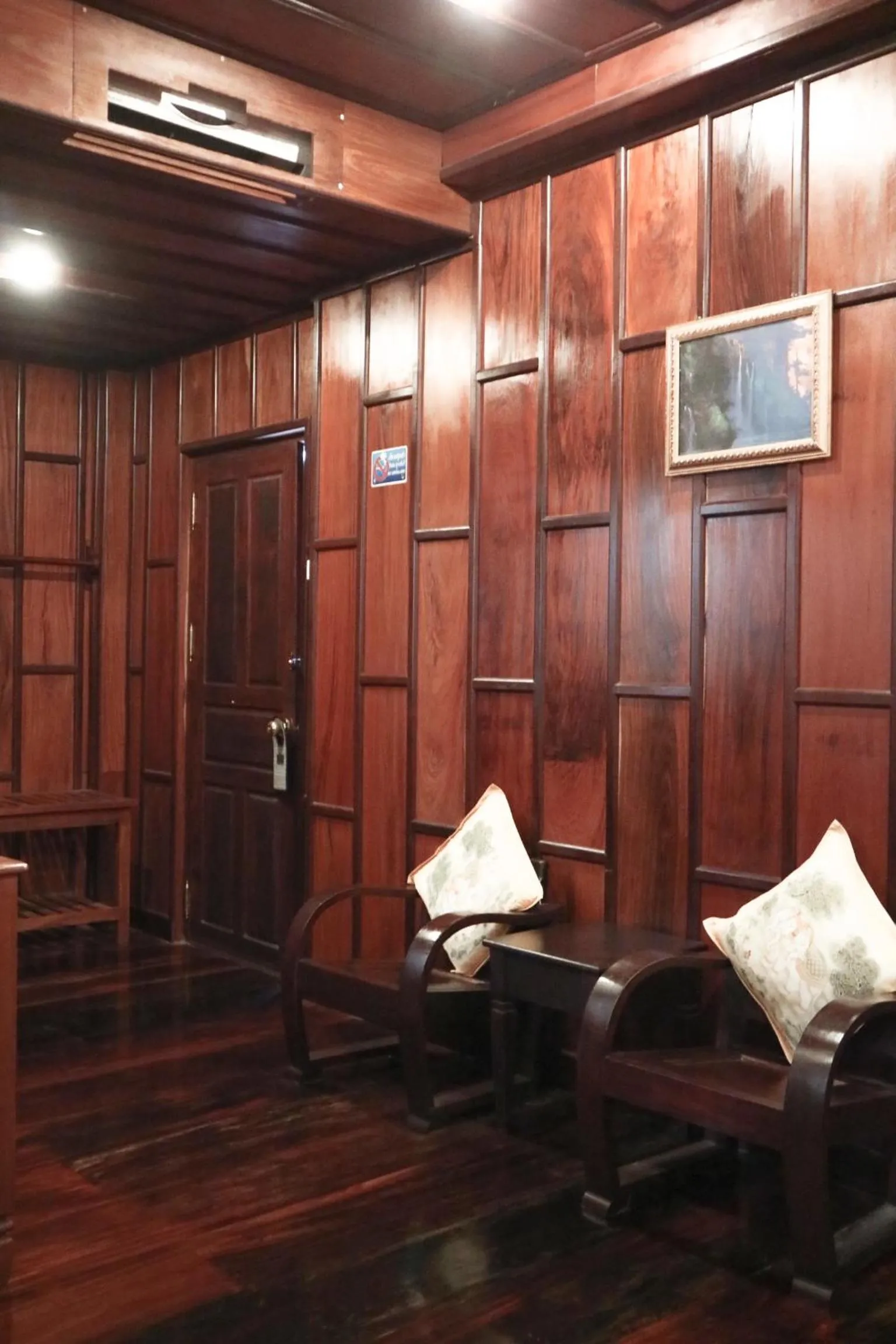 Seating area in Villa Senesouk Luang Prabang