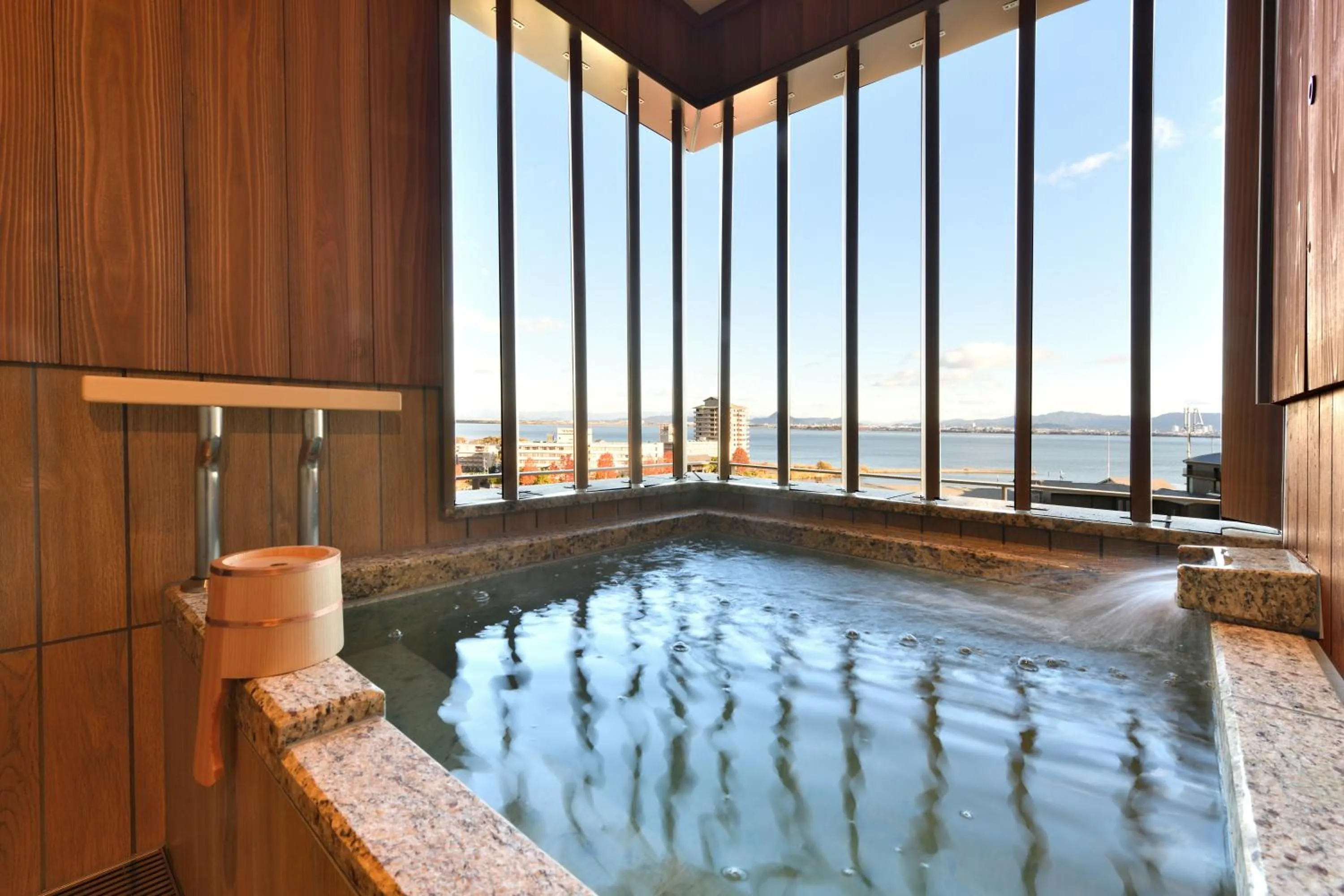 Hot Spring Bath in Yumotokan