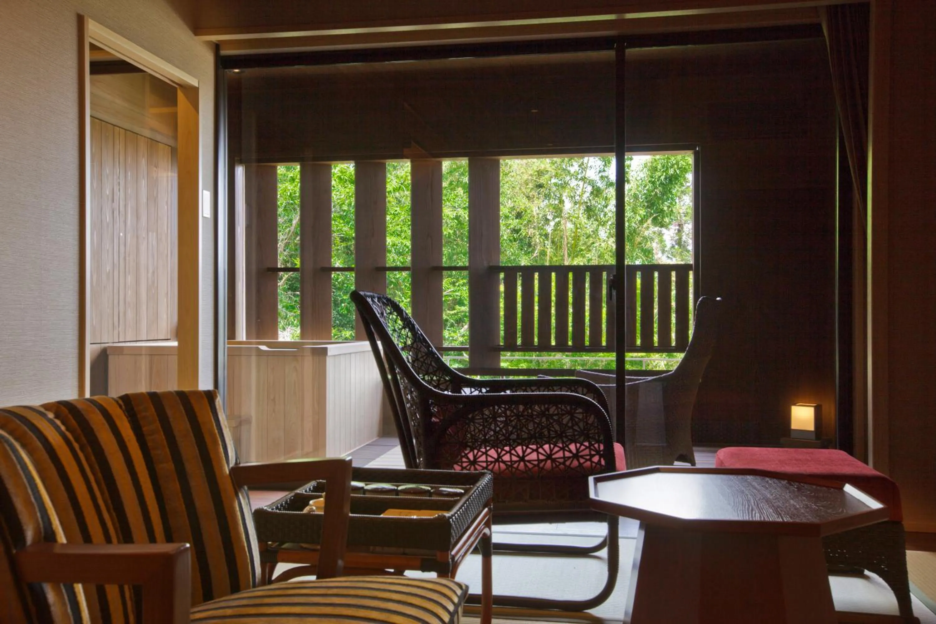 Balcony/Terrace in Yumotokan