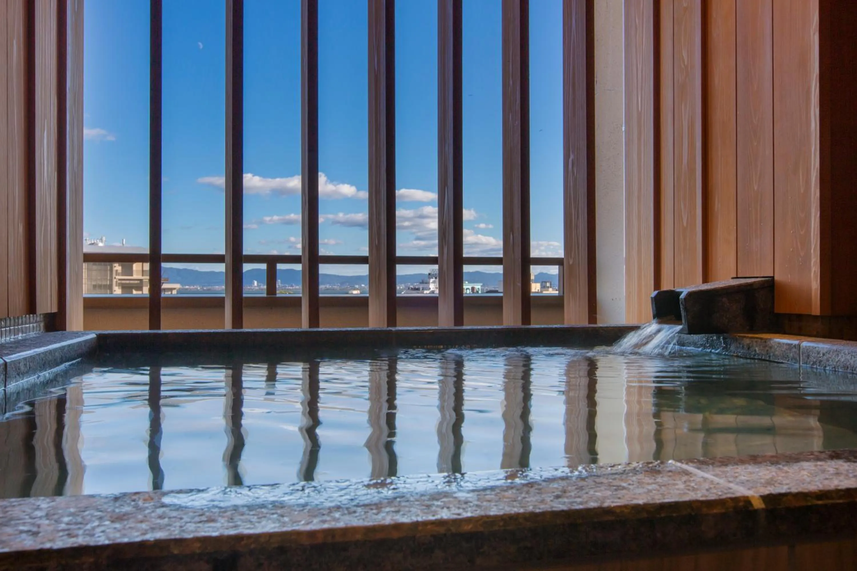Open Air Bath in Yumotokan
