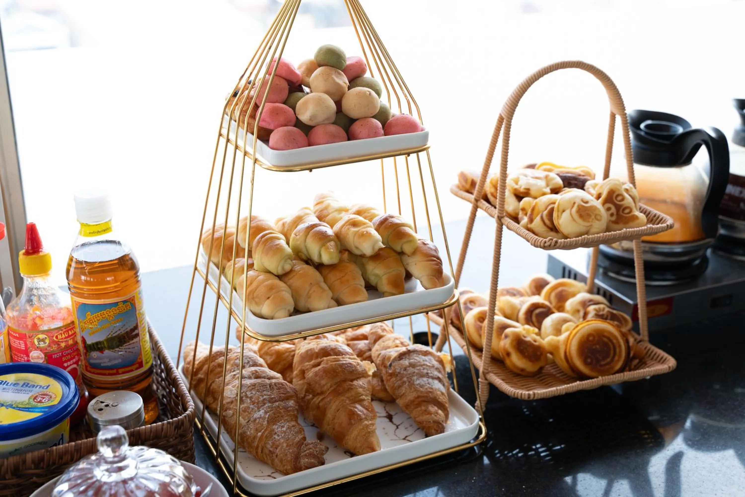 Buffet breakfast in Salita Hotel Phnom Penh