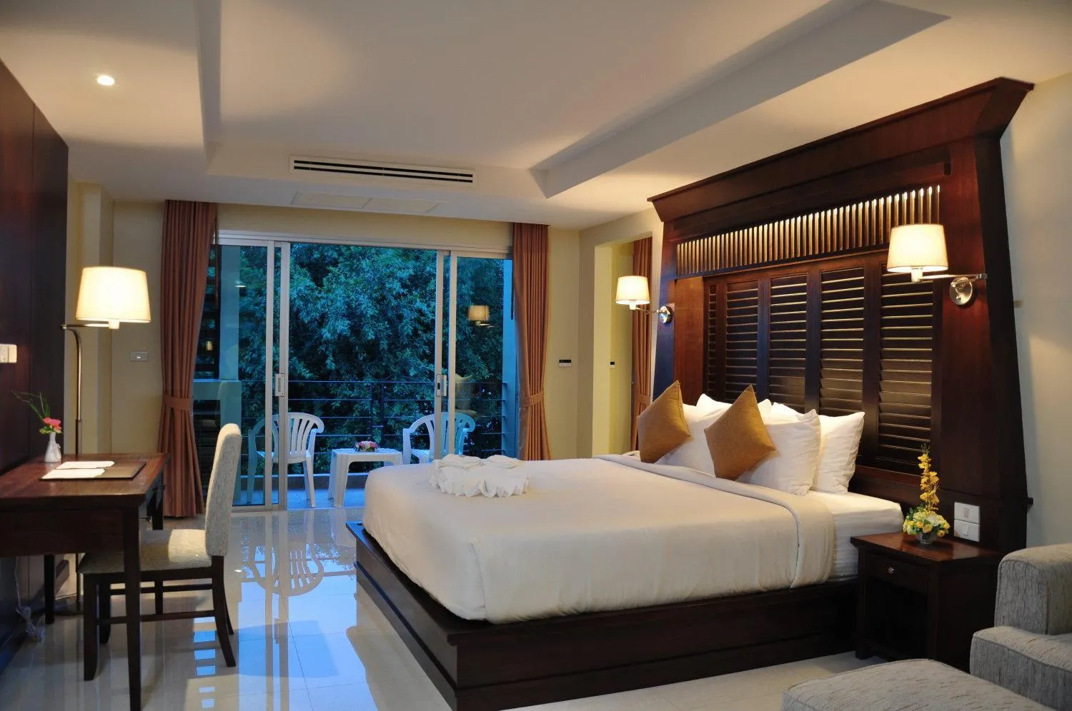 Bed in August Suites