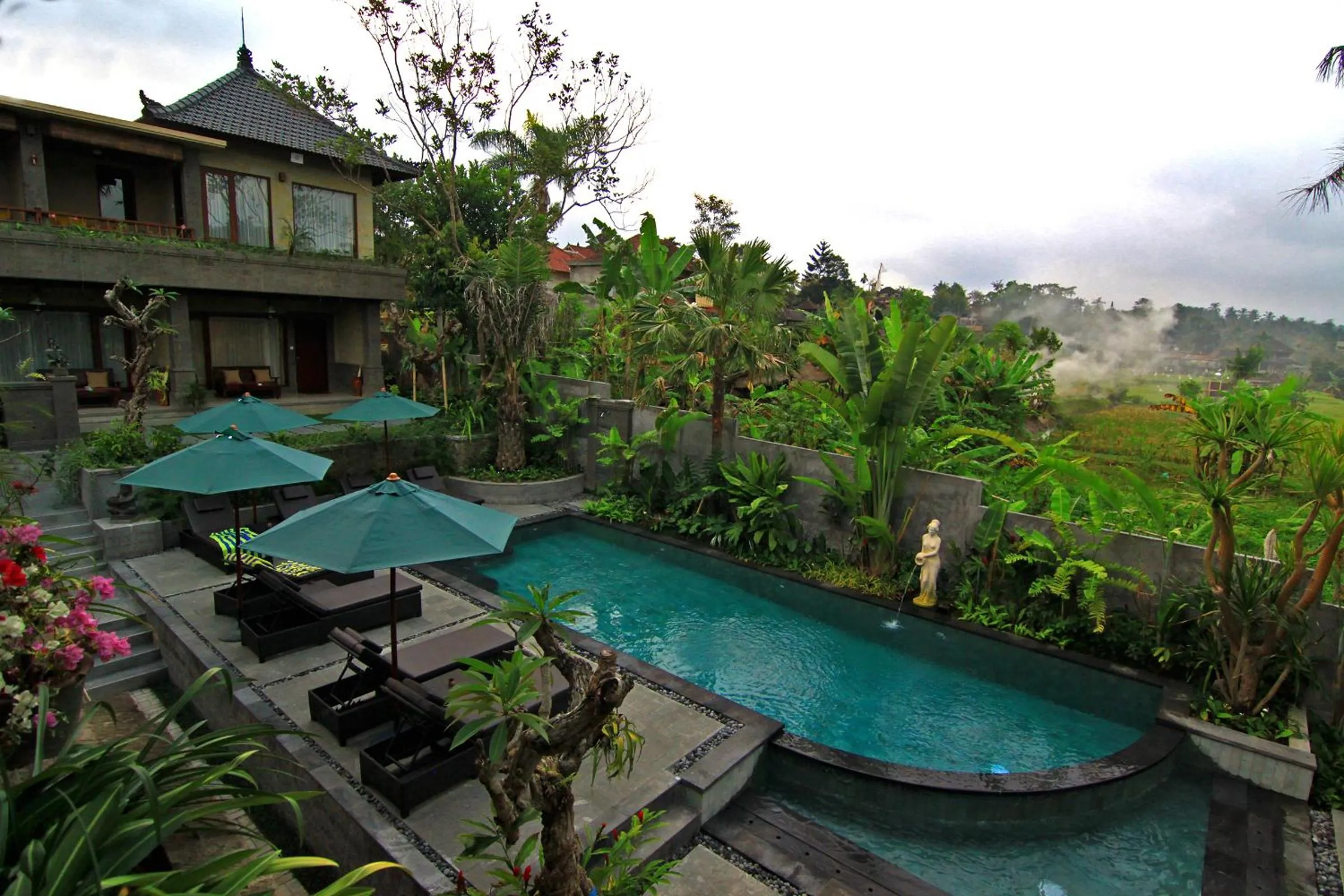 Natural landscape in De Munut Balinese Resort