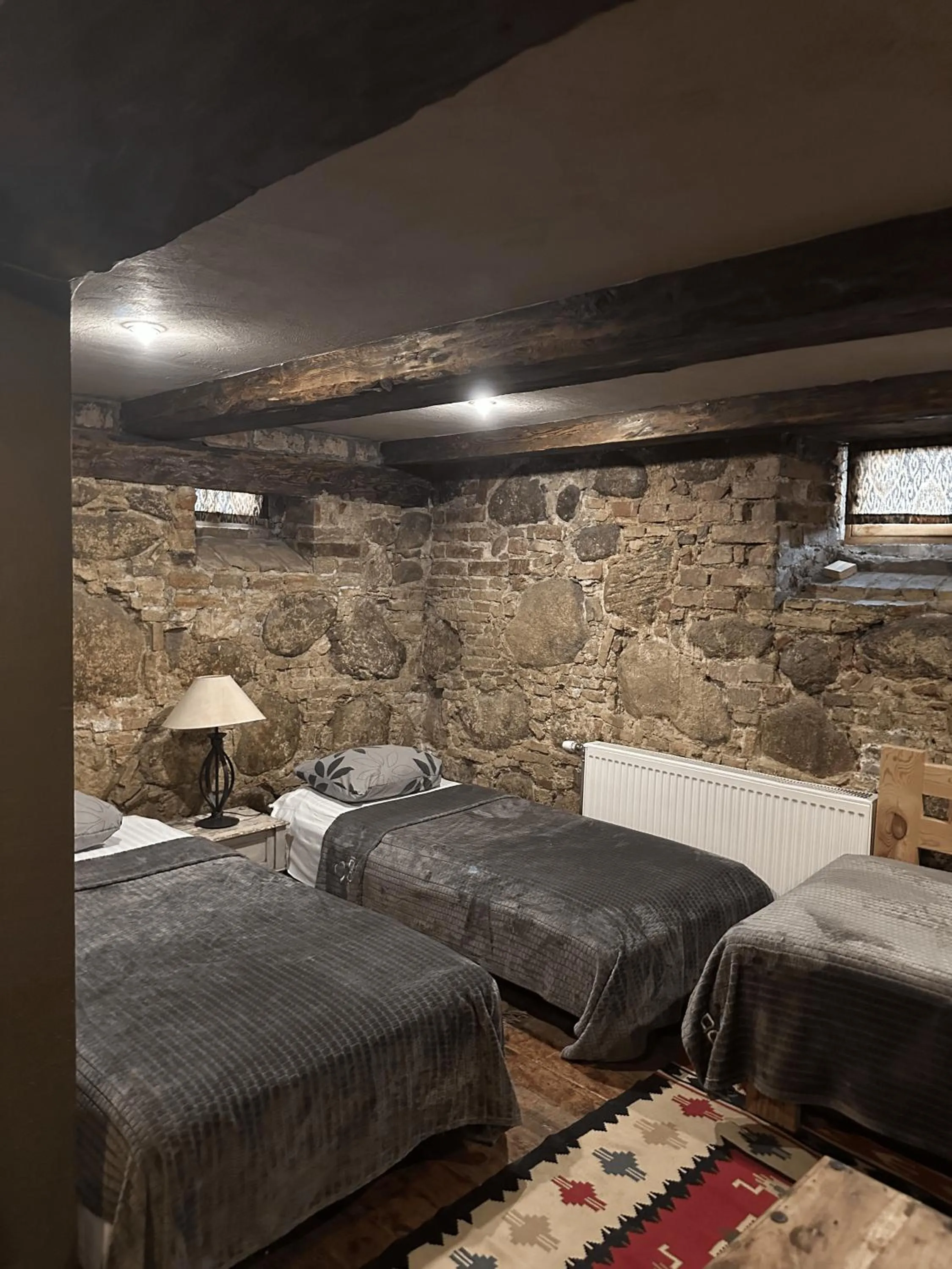 Bed in Fontaine Valhalla Hotel