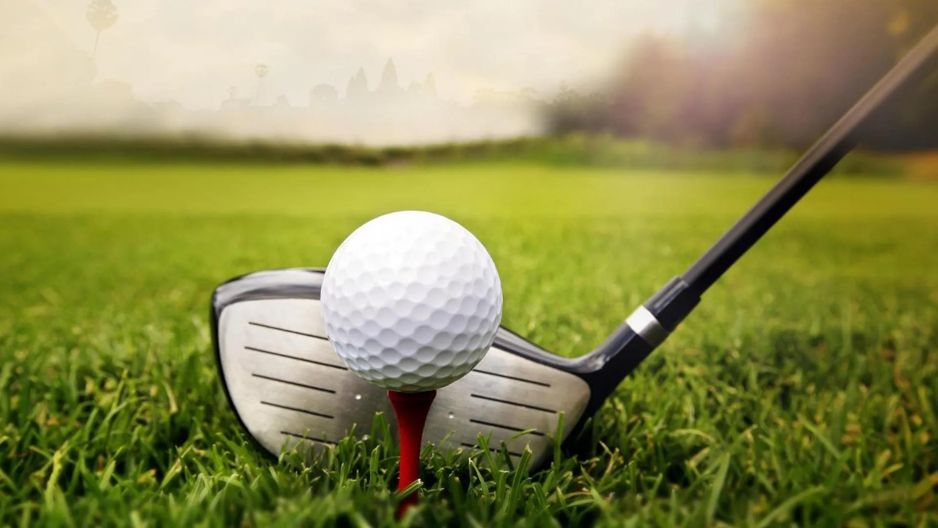 Golfcourse in Anantara Angkor Resort