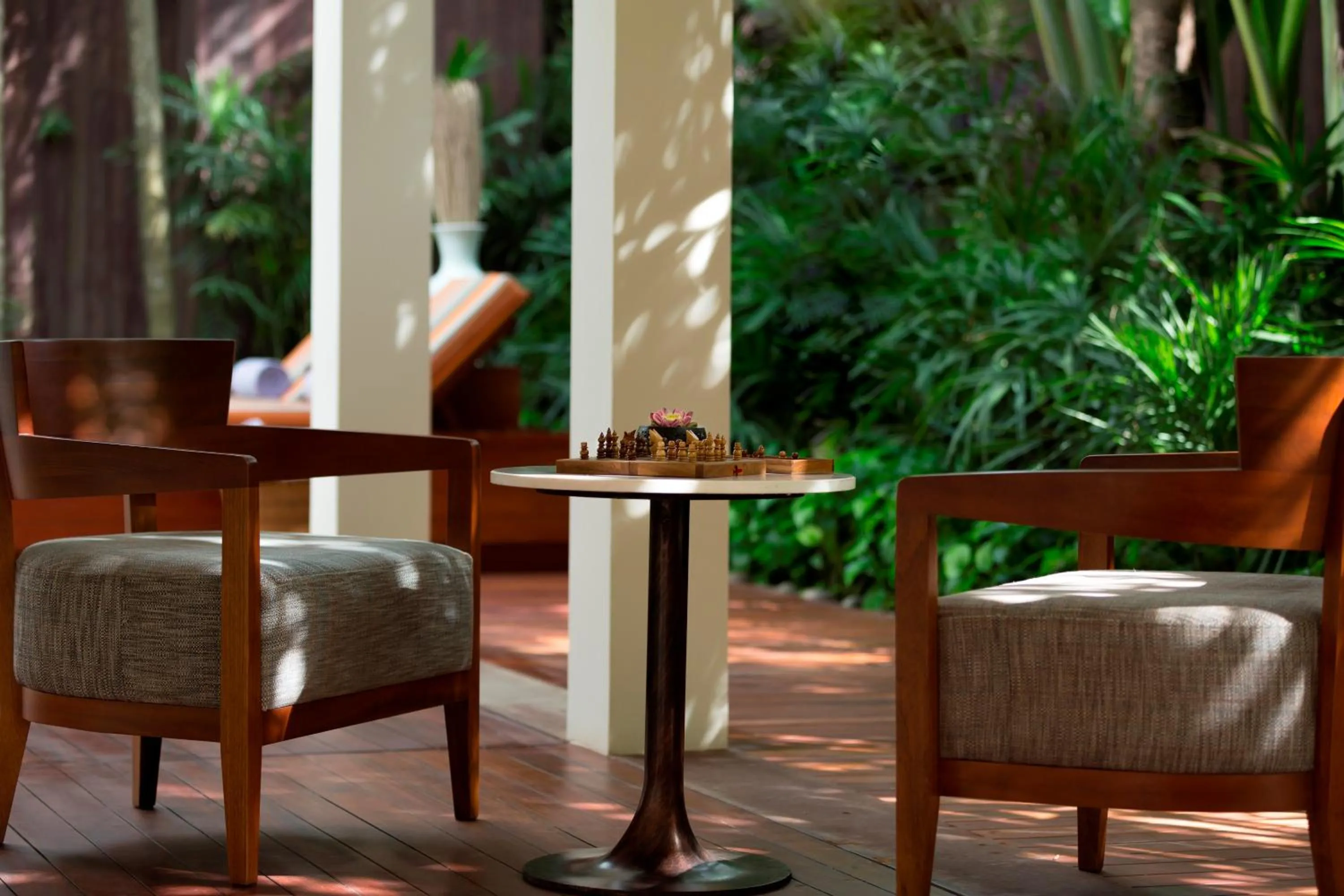 Inner courtyard view in Anantara Angkor Resort