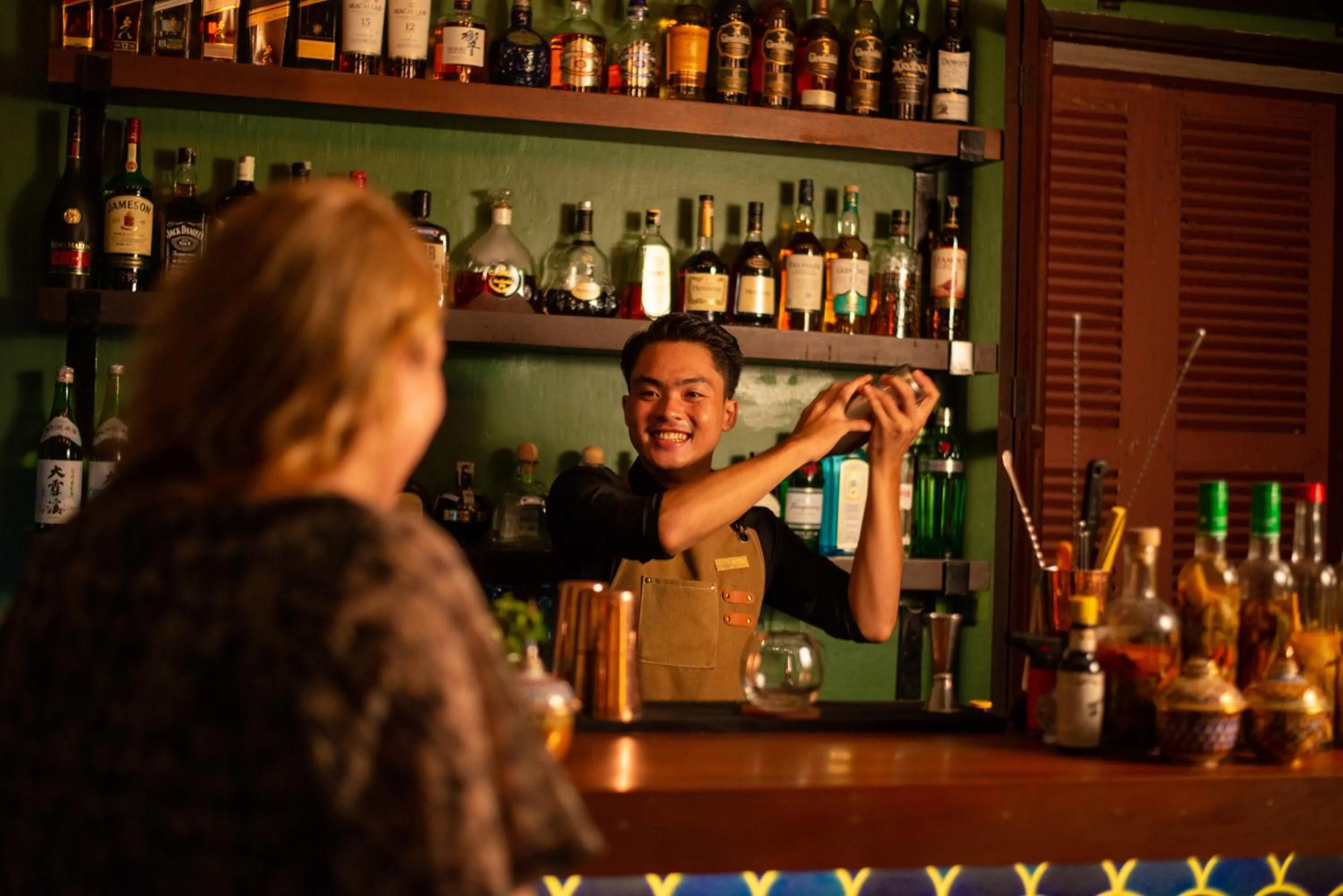 Lounge or bar in 3 Nagas Hotel Luang Prabang - MGallery Collection