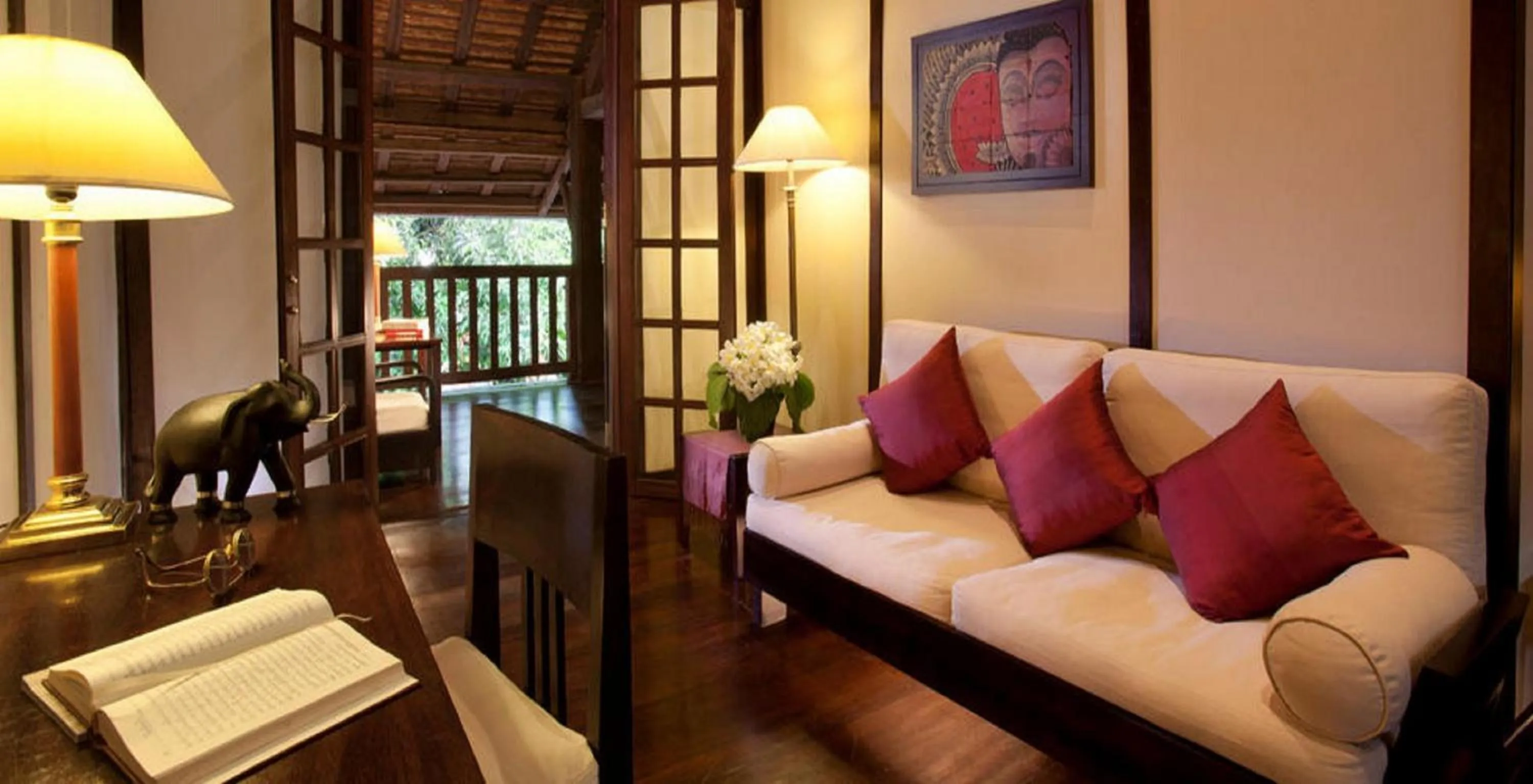 Living room in 3 Nagas Hotel Luang Prabang - MGallery Collection