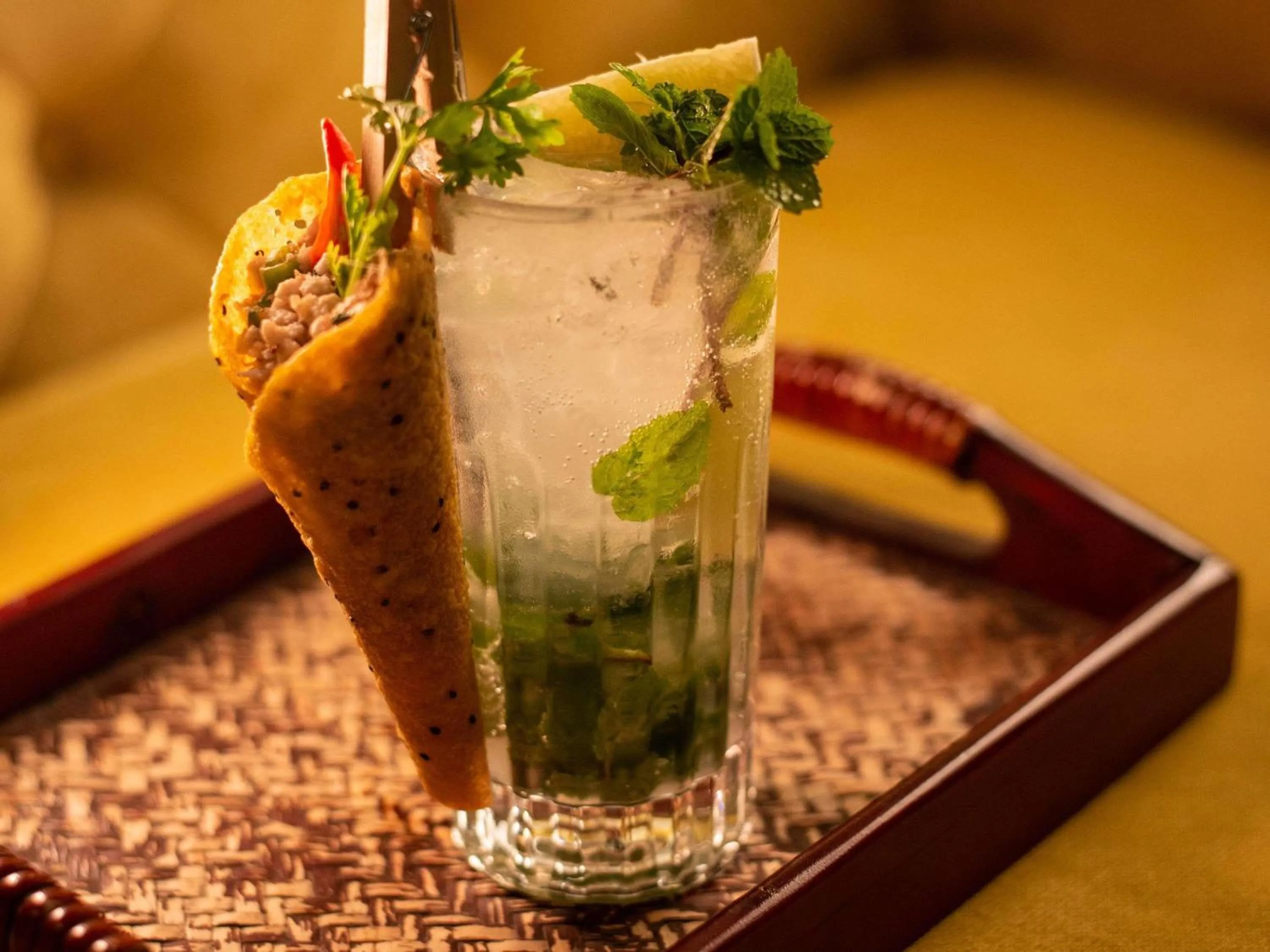 Lounge or bar in 3 Nagas Hotel Luang Prabang - MGallery Collection