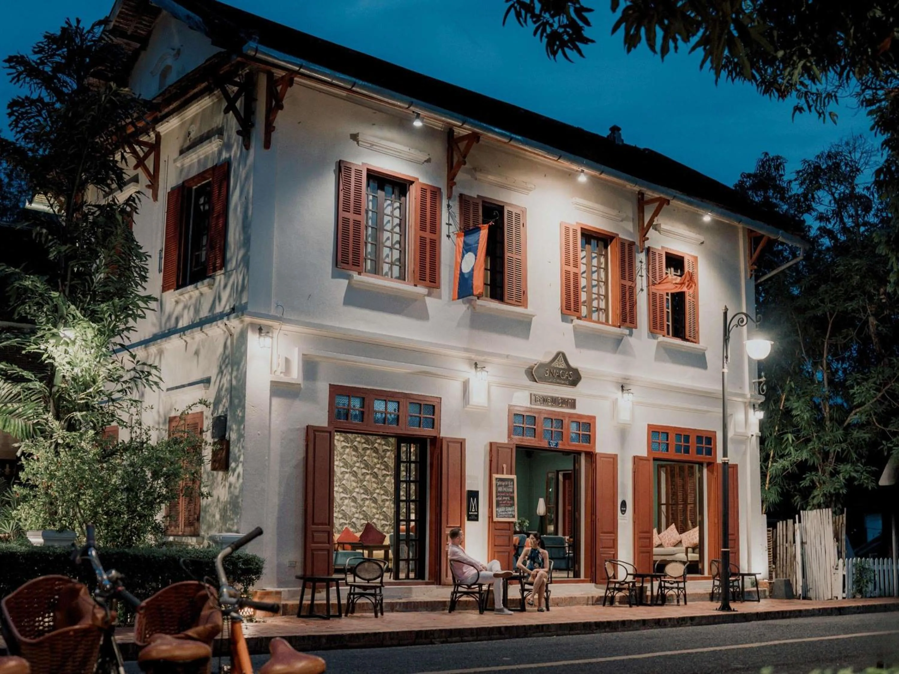 Lounge or bar in 3 Nagas Hotel Luang Prabang - MGallery Collection