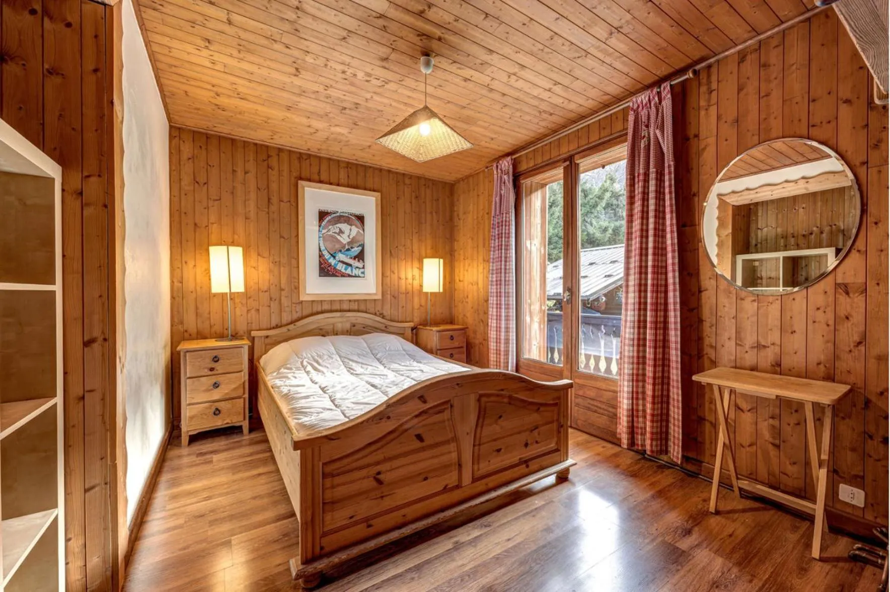Bedroom, Bed in Chalet Les Frenes