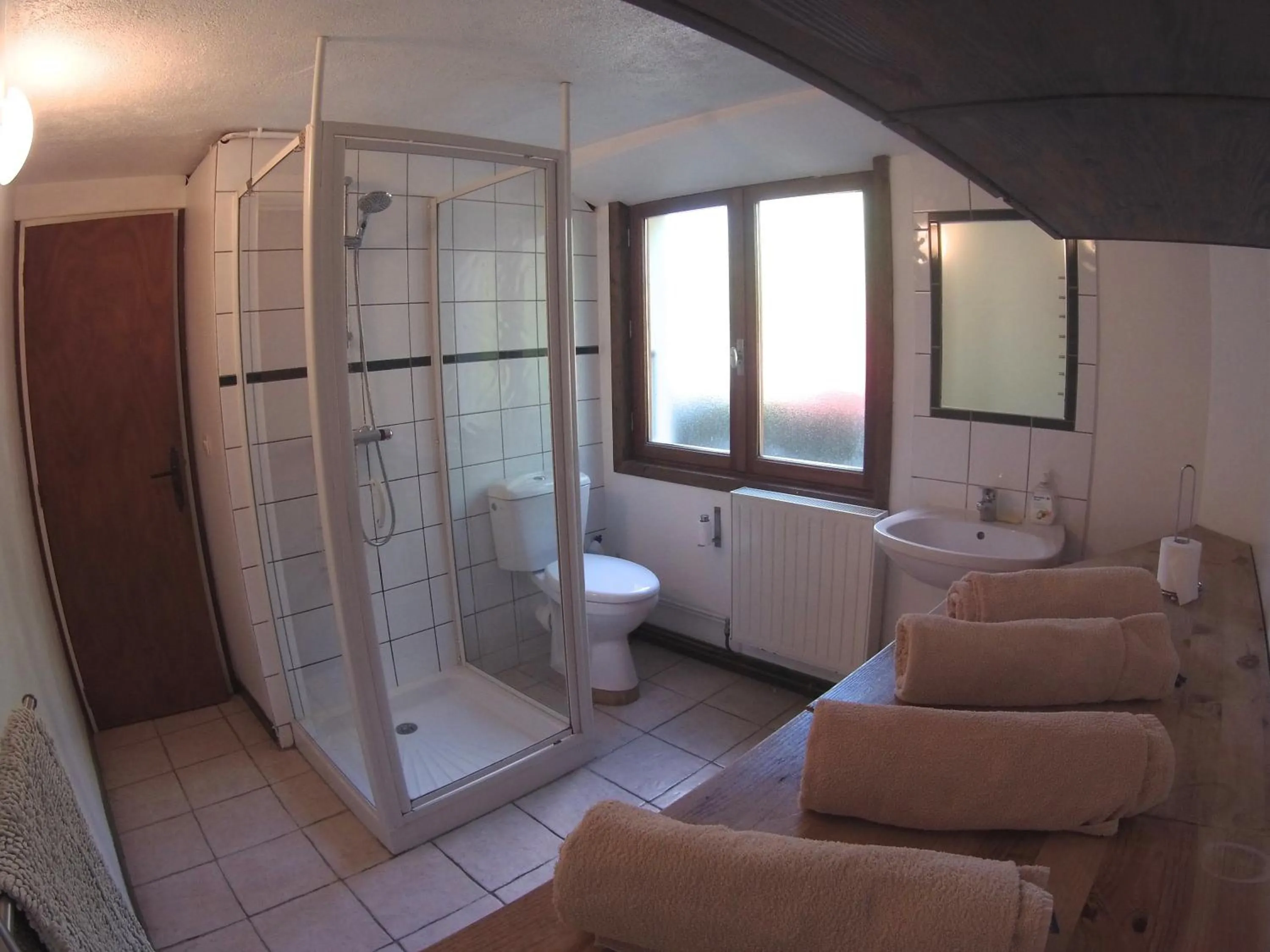 Bathroom in B&B Chalet Les Frenes