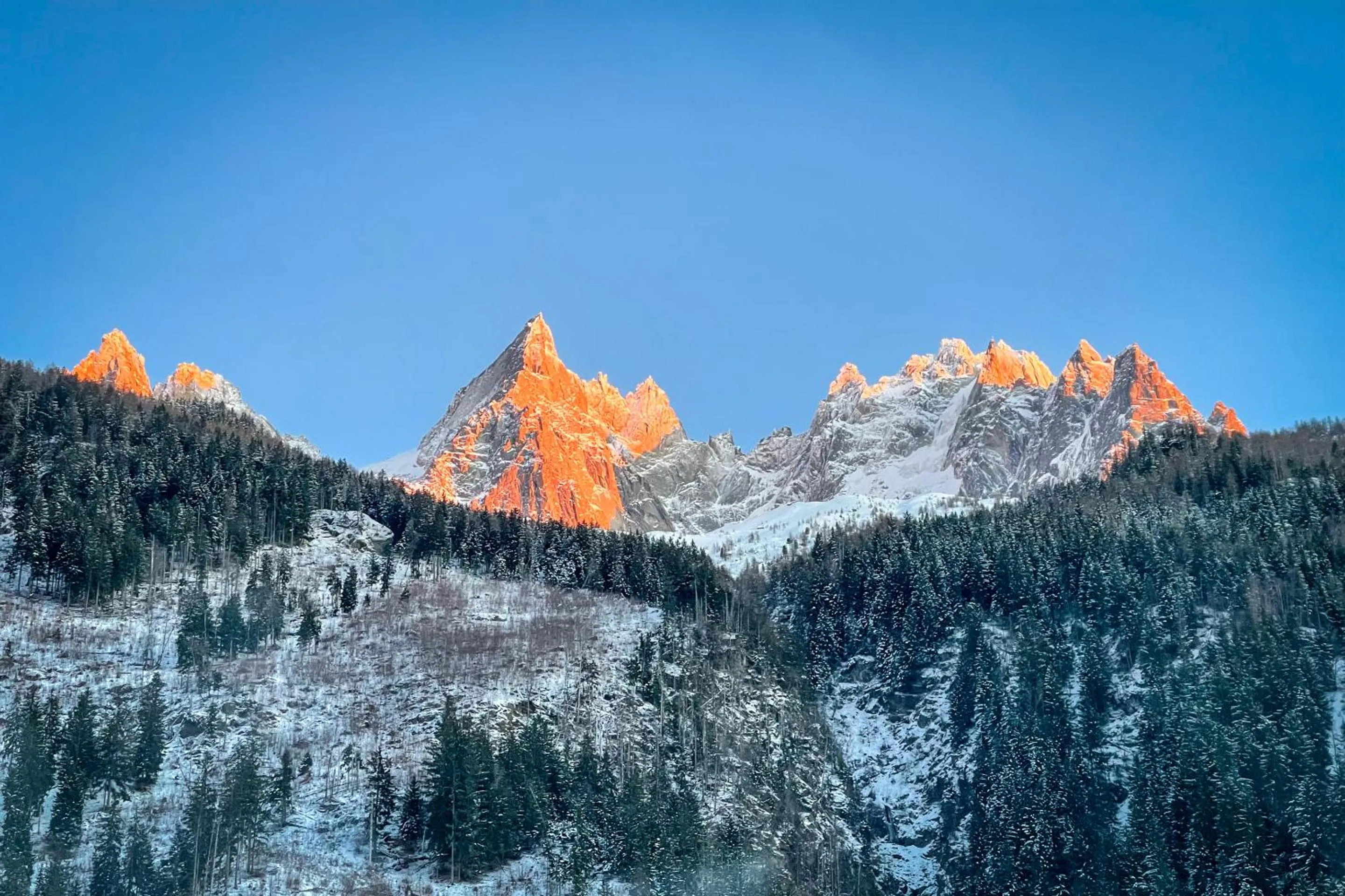 Natural landscape in Chalet Les Frenes