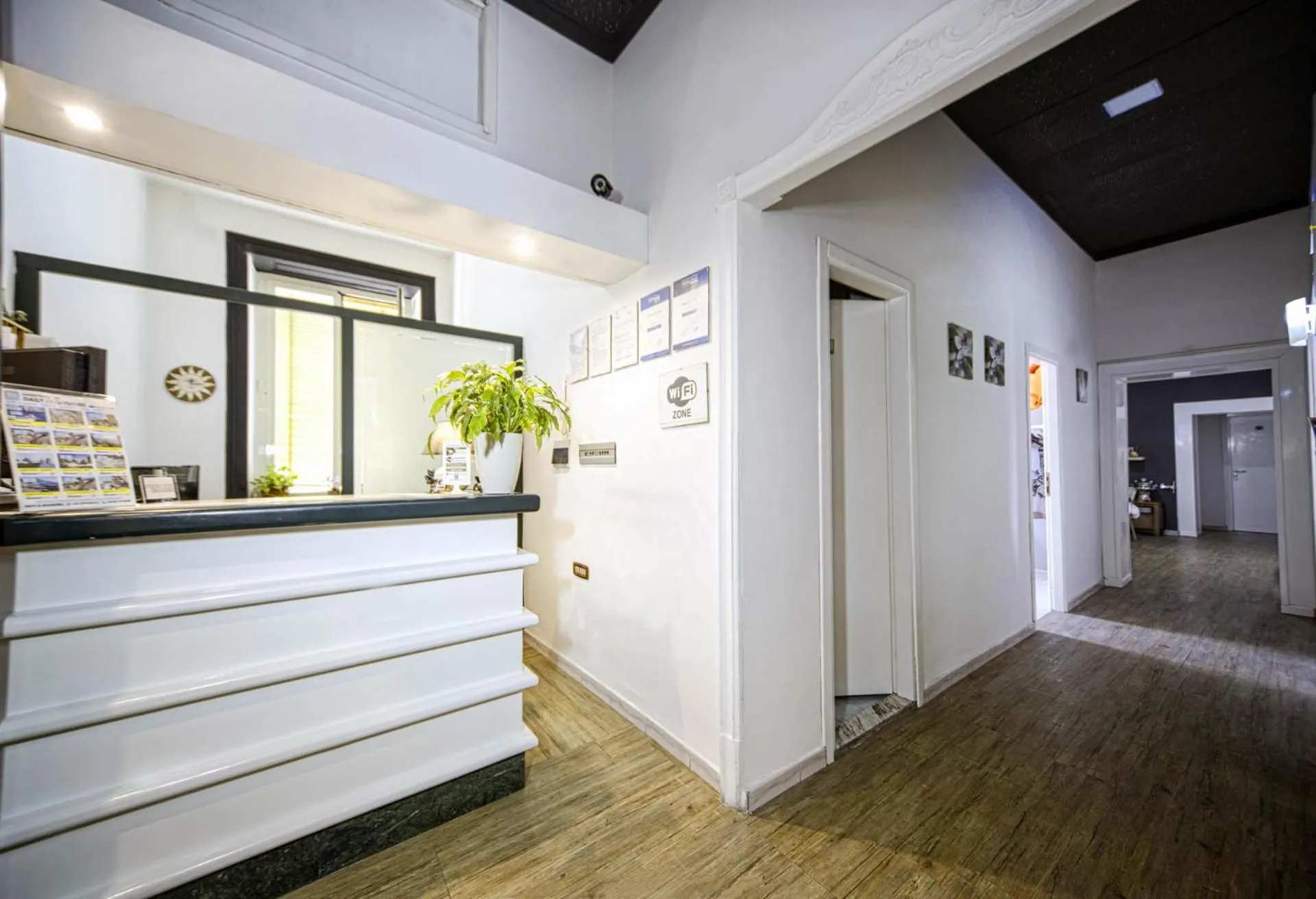 Lobby or reception in Hotel Le Orchidee