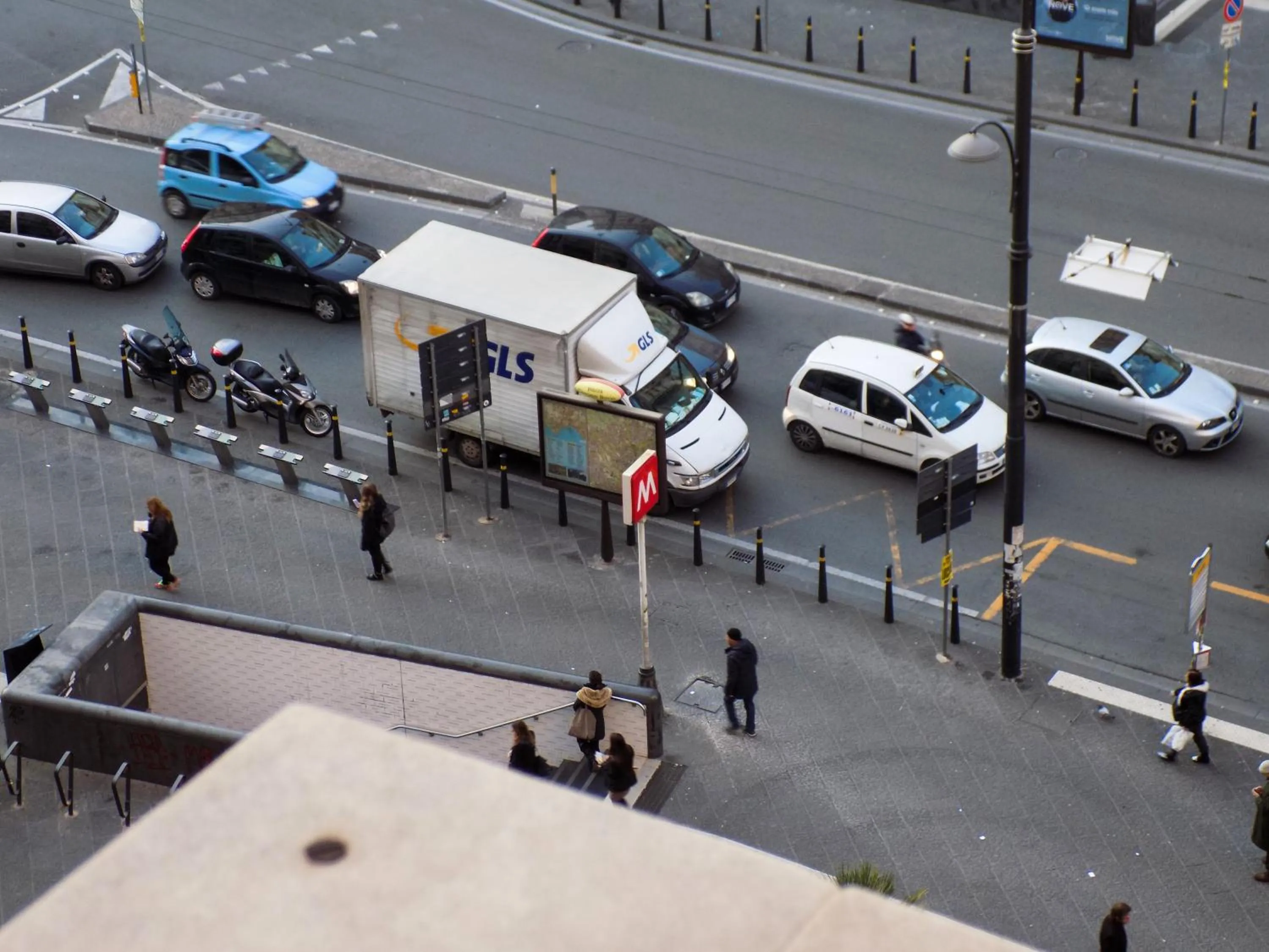 Bed in Hotel Le Orchidee