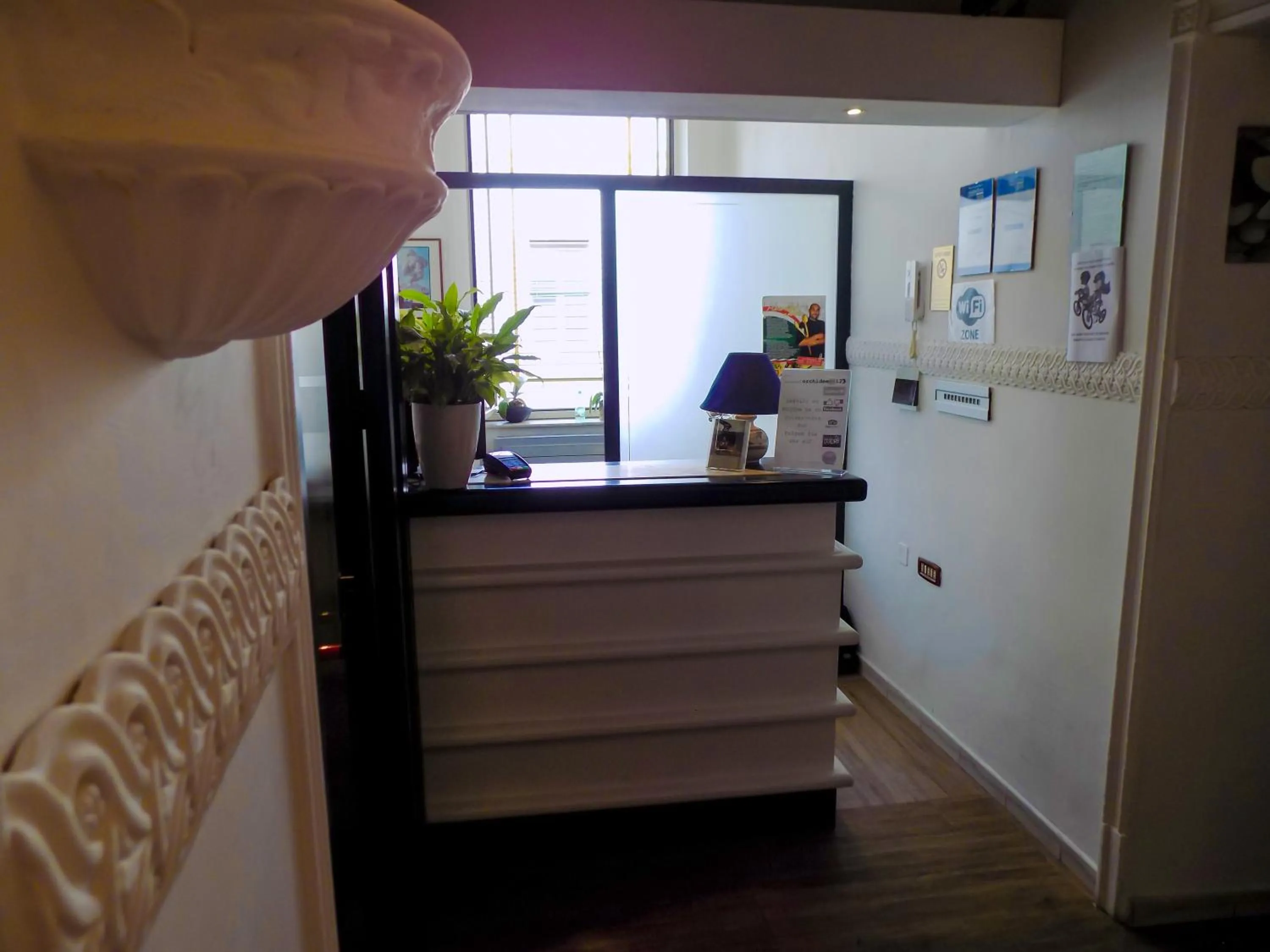 Lobby or reception in Hotel Le Orchidee