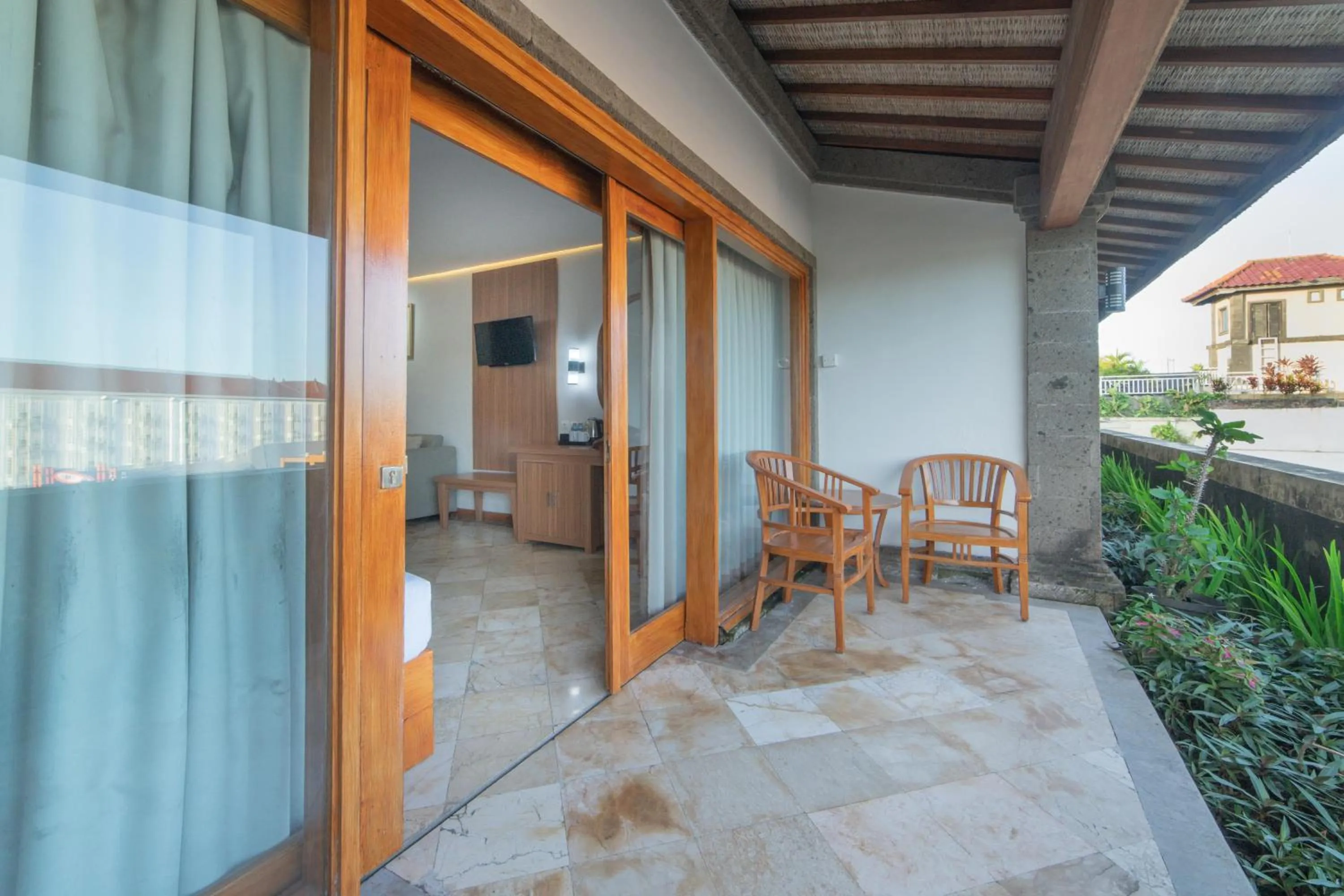 Balcony/Terrace in Nirmala Hotel Jimbaran