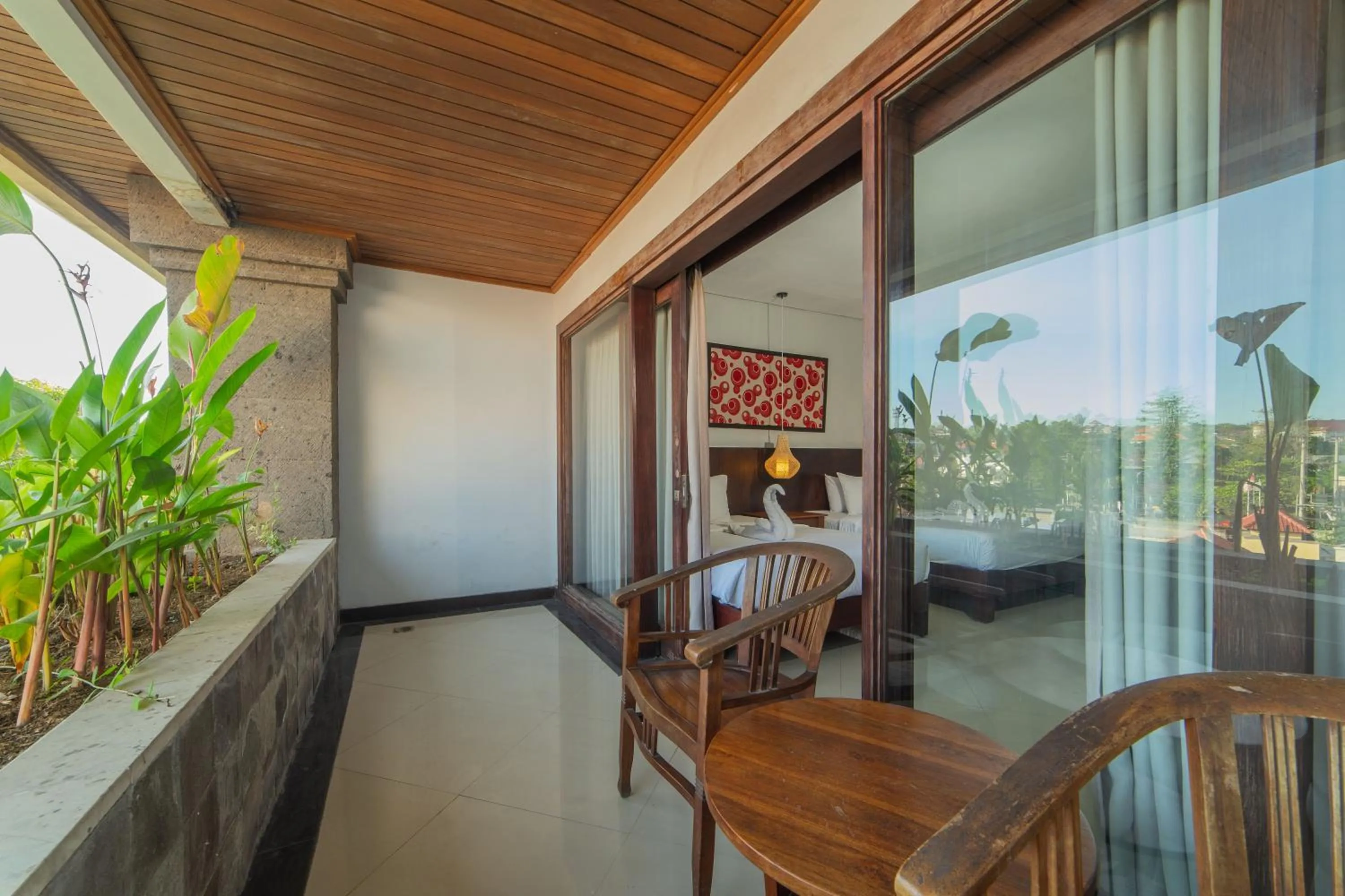 Balcony/Terrace in Nirmala Hotel Jimbaran