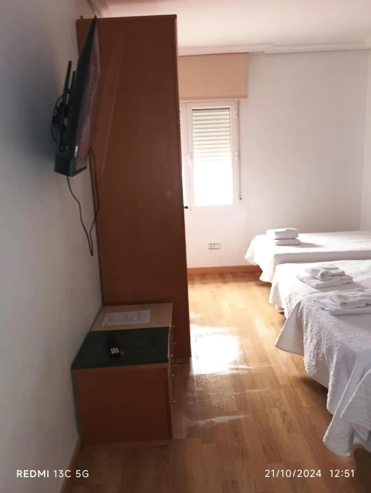 TV and multimedia, Bed in Hotel Principe