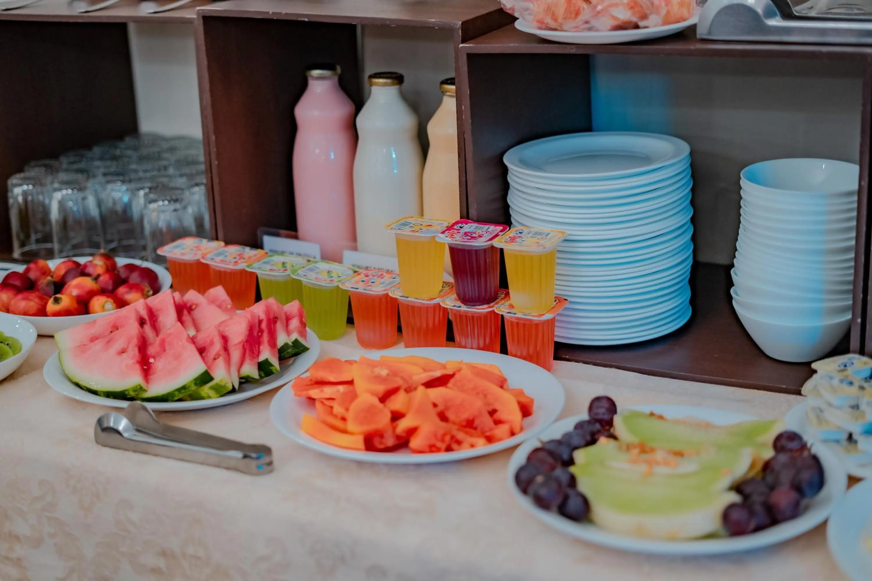 Buffet breakfast in Hostal Colonial Potosi