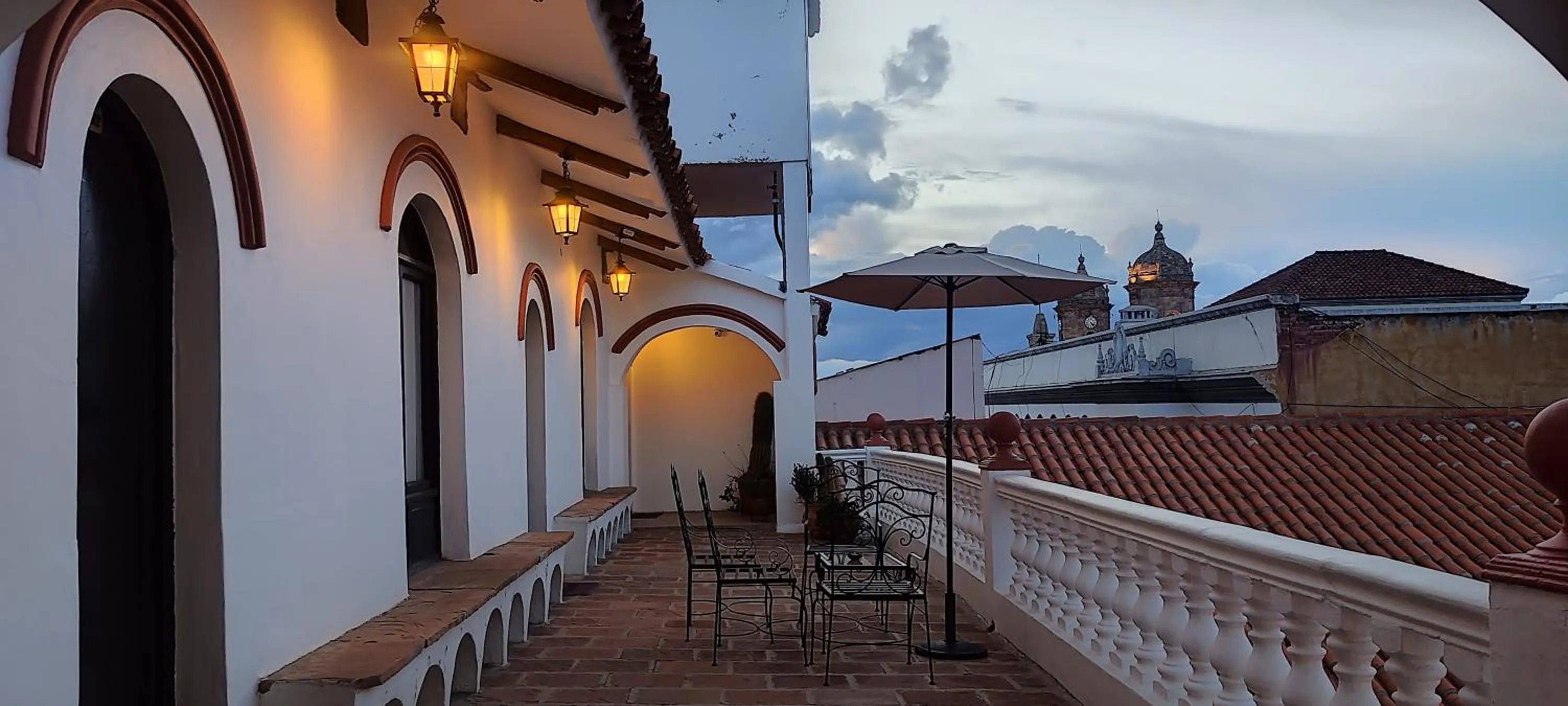 Balcony/Terrace in Hostal Colonial Potosi