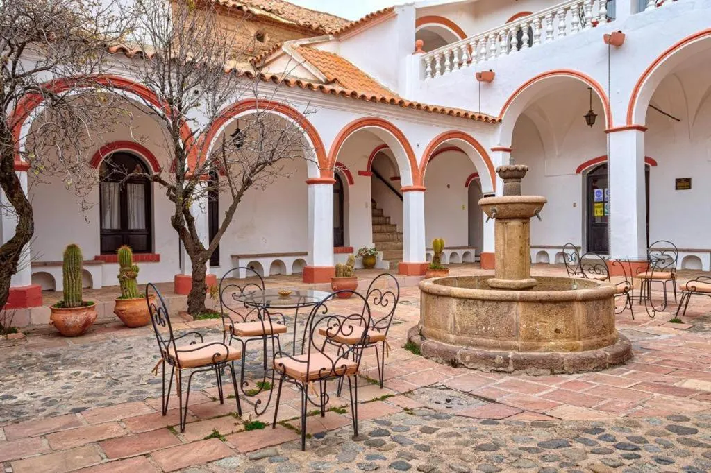 Patio in Hostal Colonial Potosi