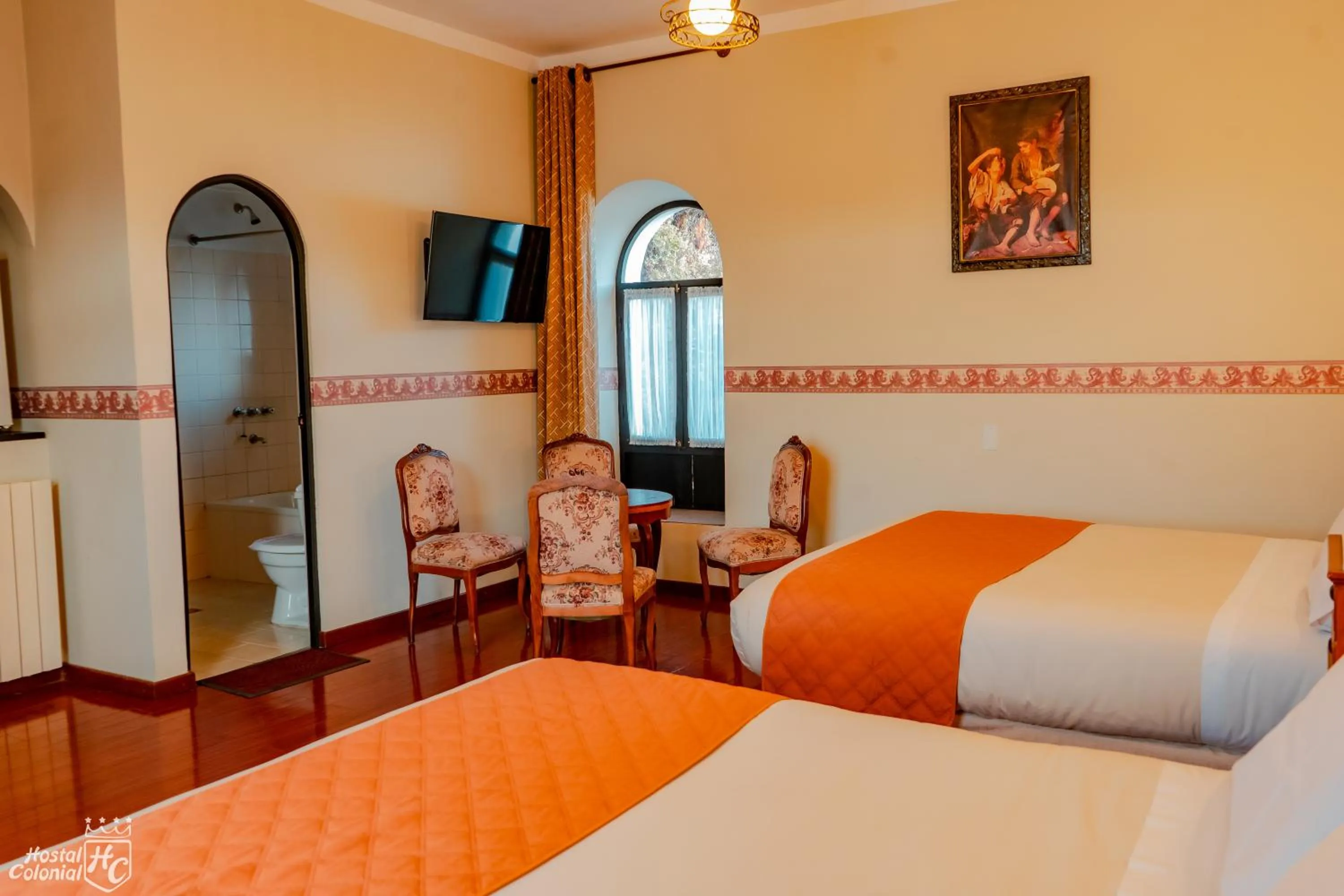 Bedroom, Bed in Hostal Colonial Potosi