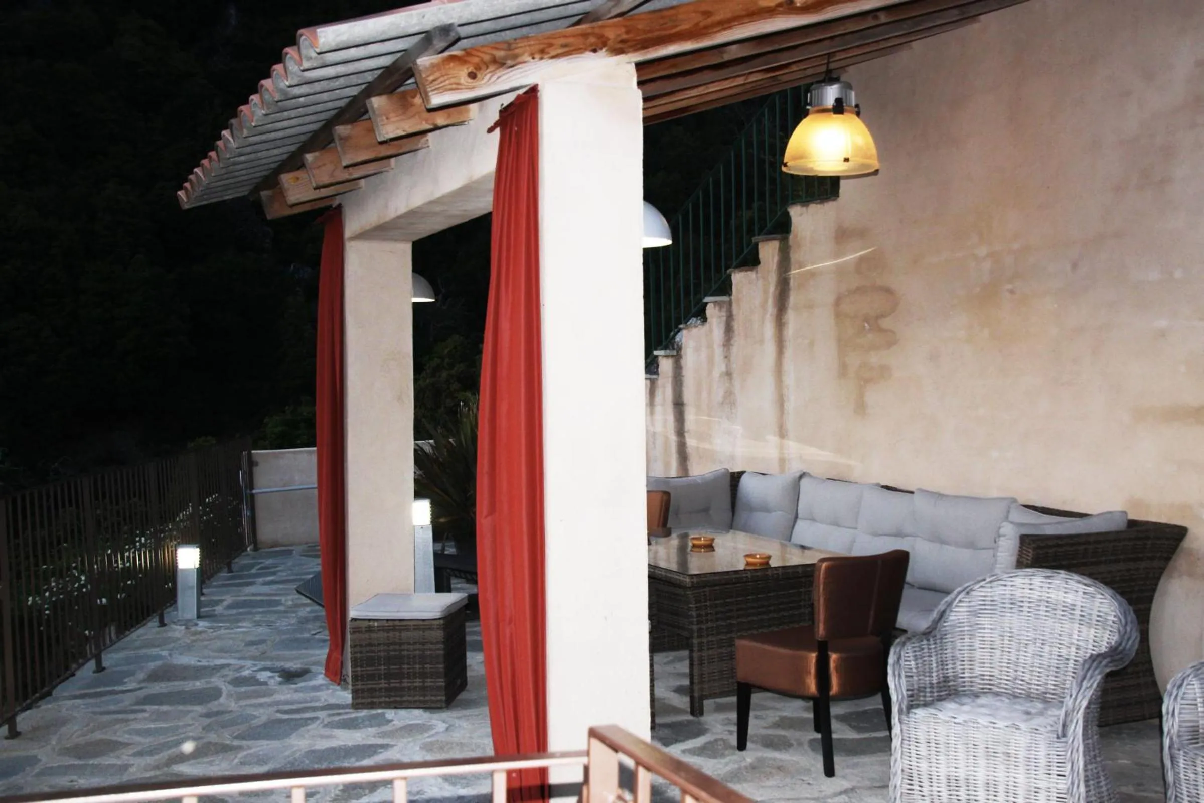 Patio in Casa Di Lucia Mi-Hotel