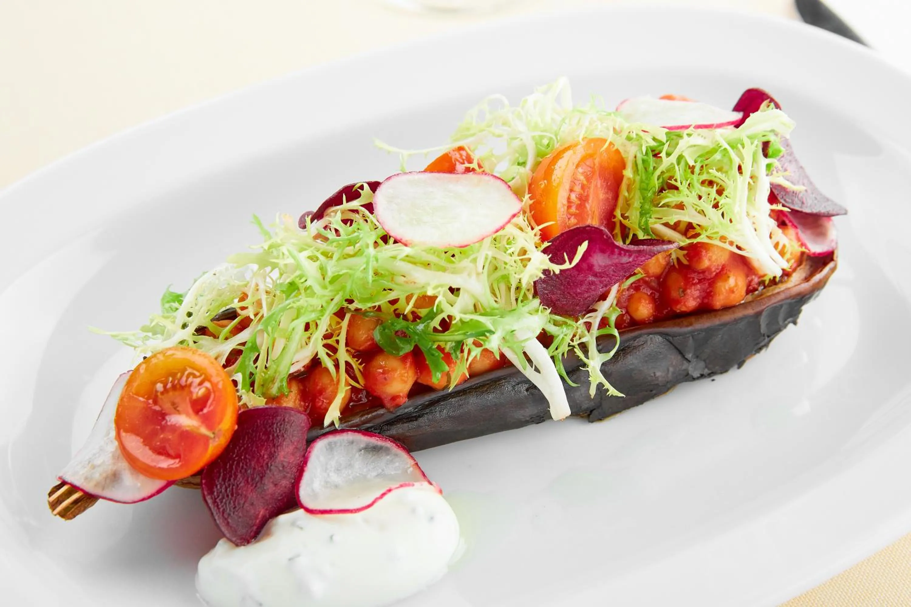 Food close-up in Park Hotel Latgola