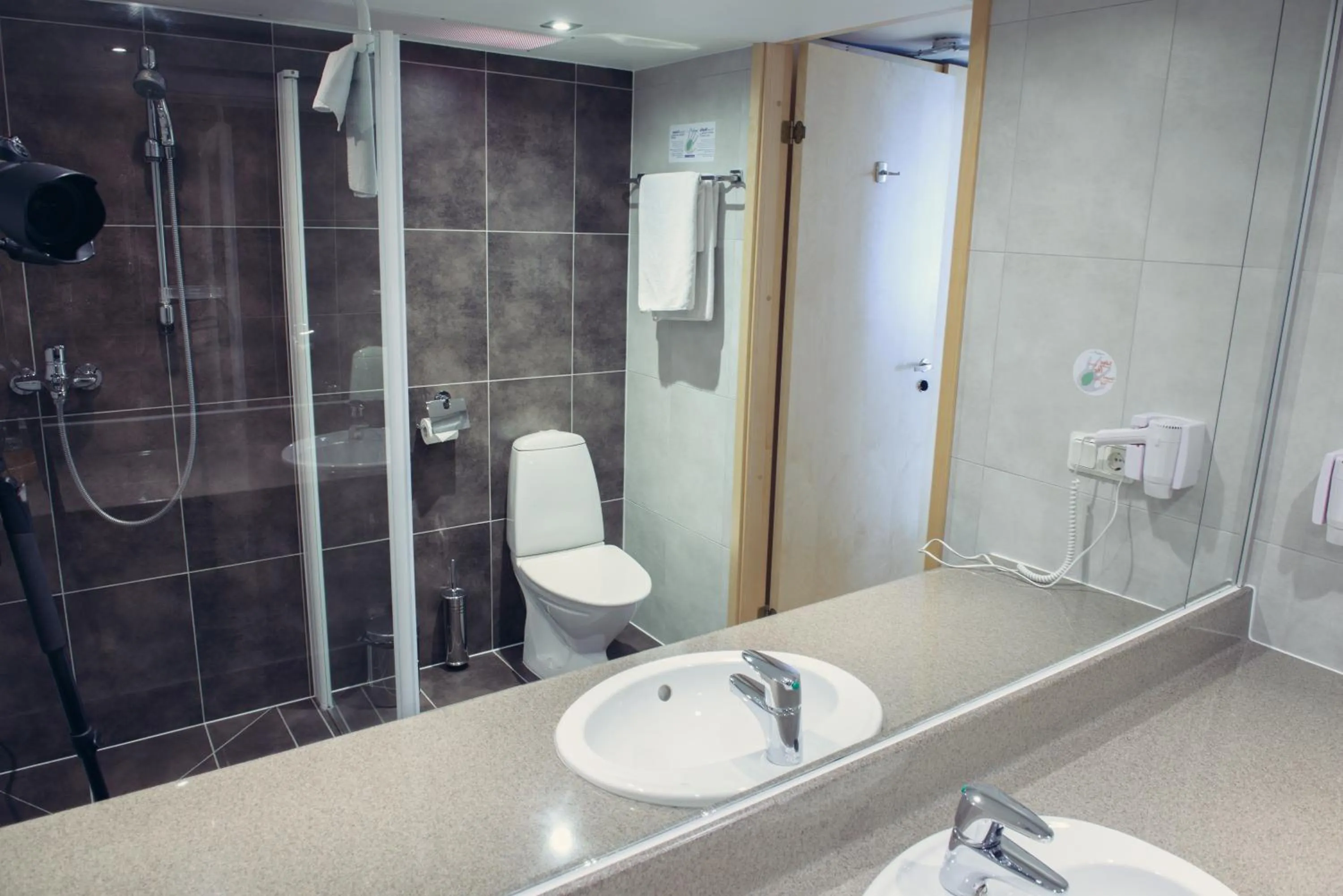 Shower in Park Hotel Latgola