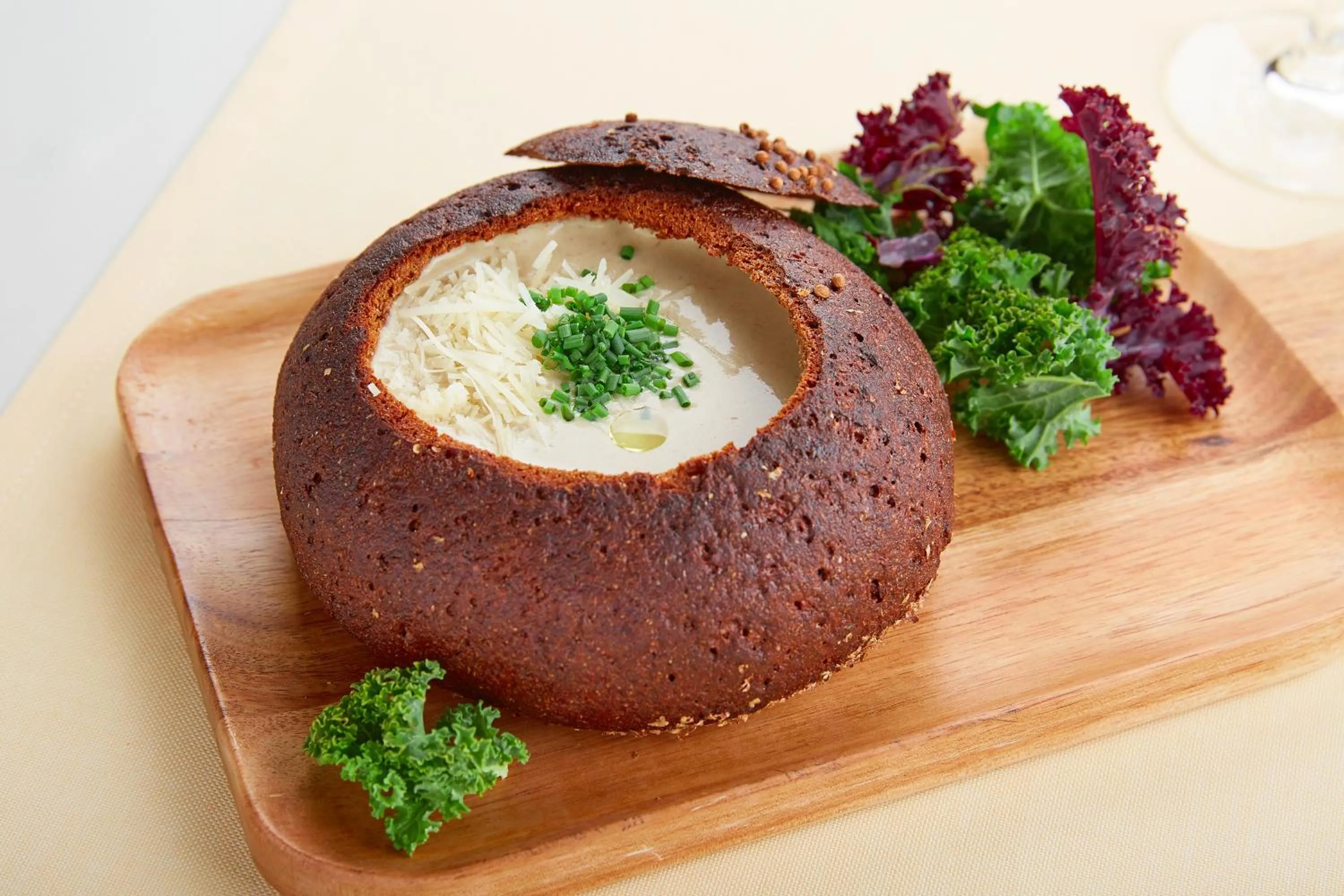 Food close-up in Park Hotel Latgola