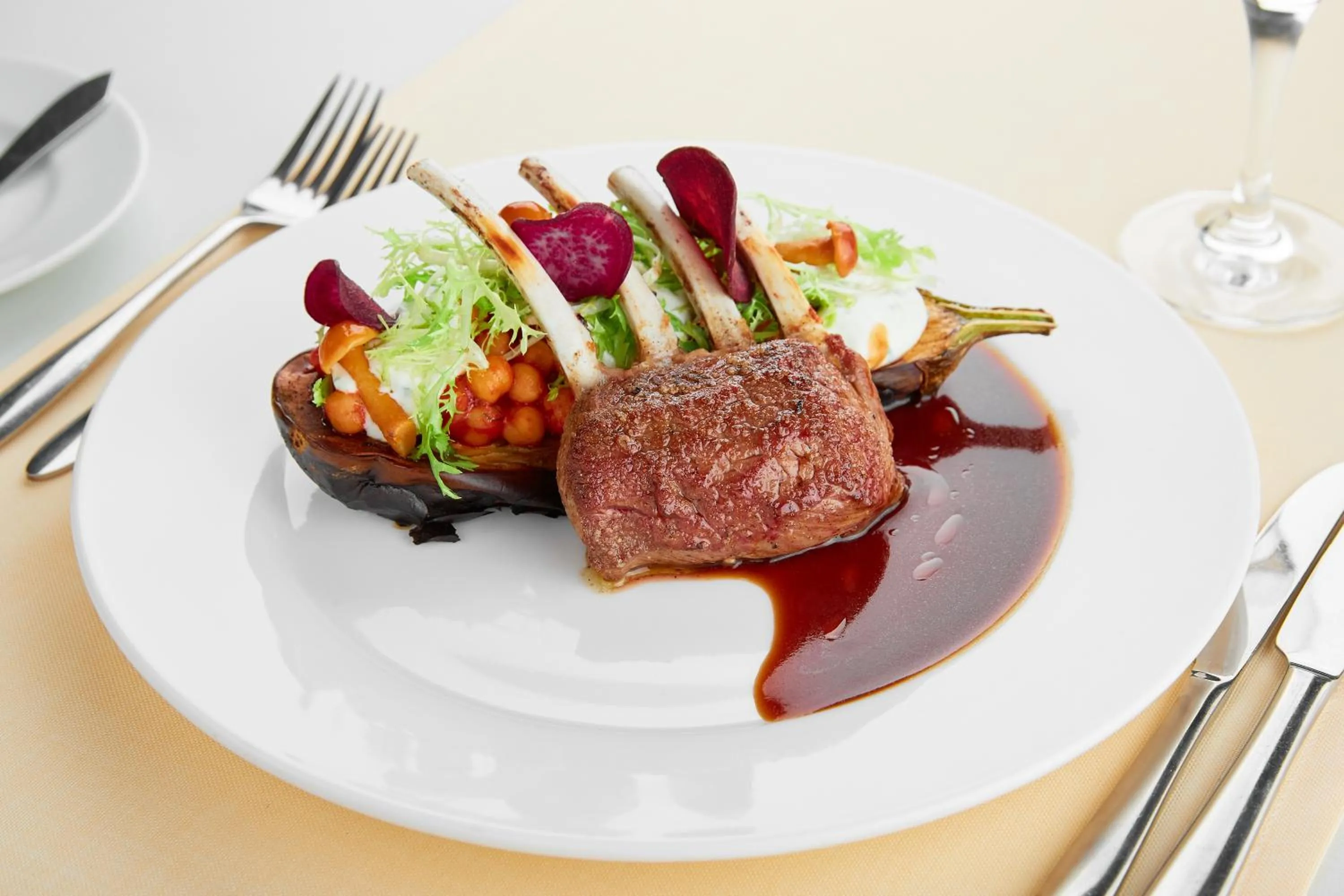 Food close-up in Park Hotel Latgola