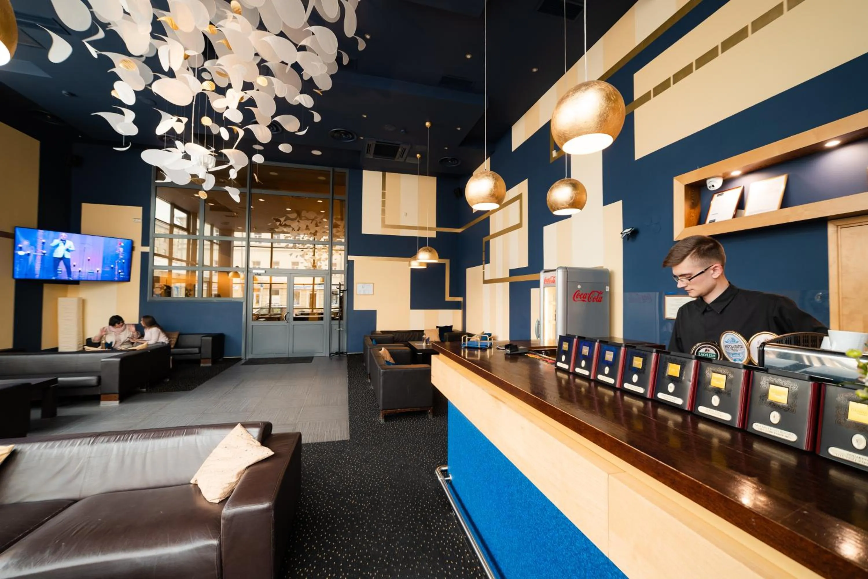 Staff in Park Hotel Latgola