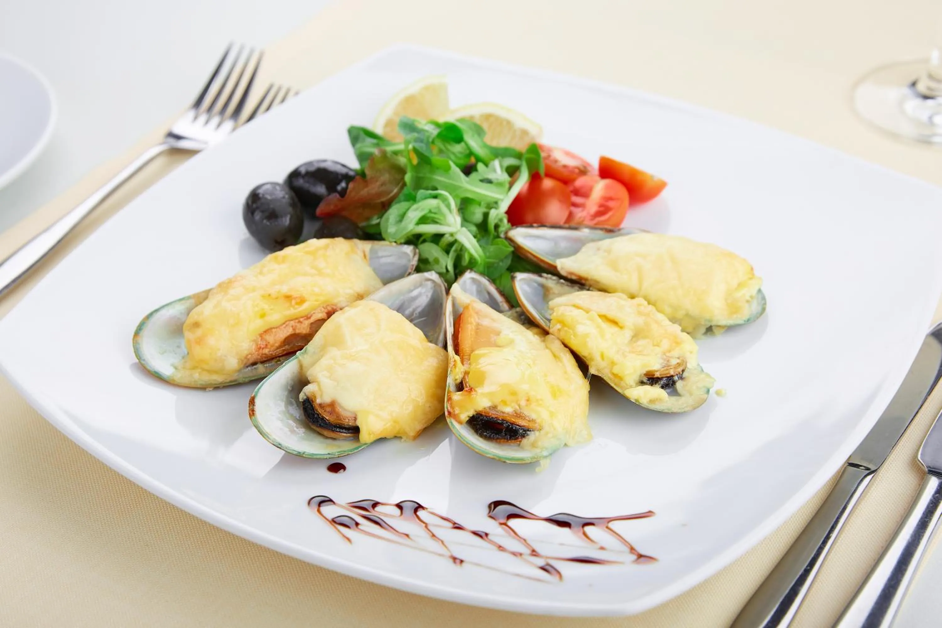 Food close-up in Park Hotel Latgola