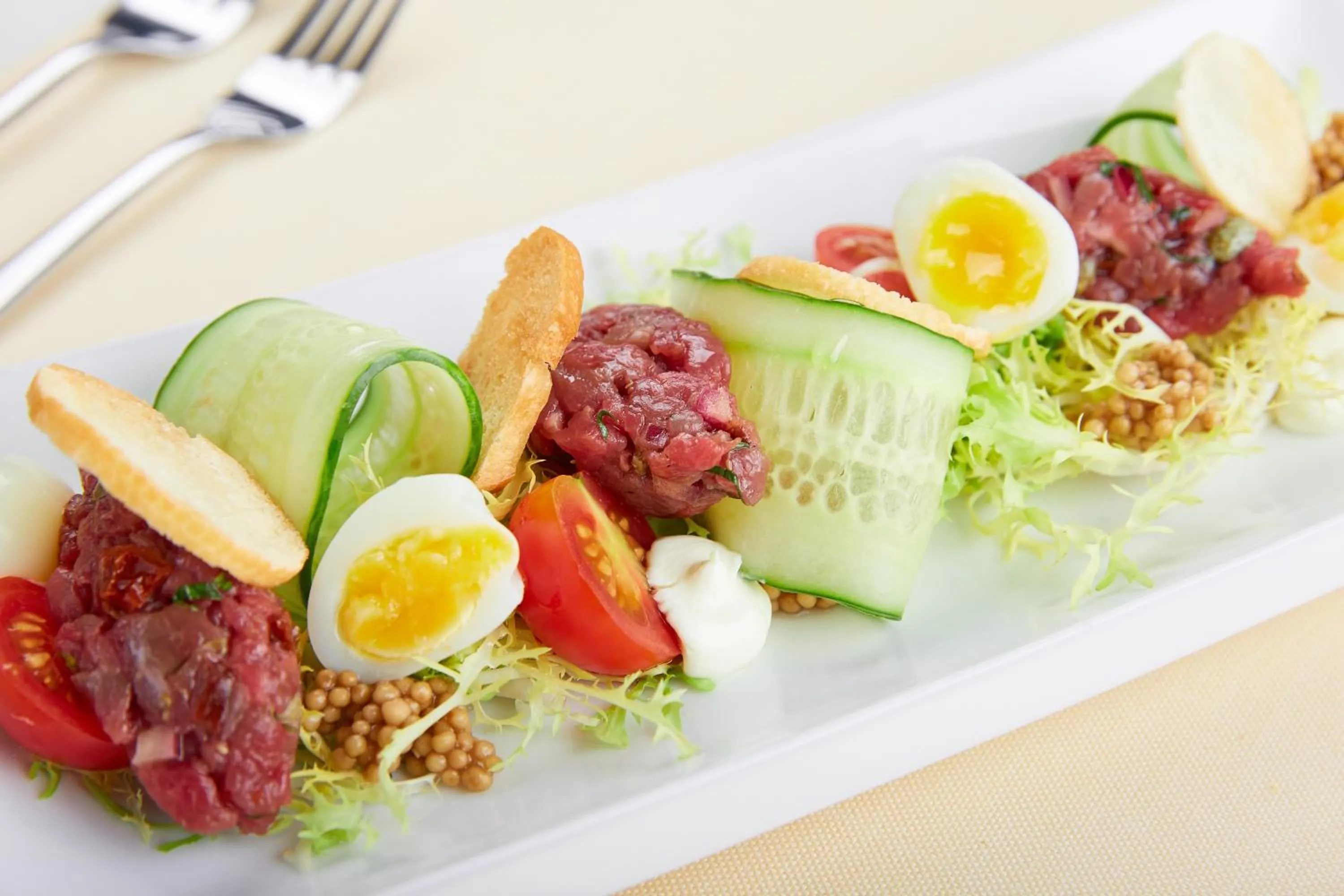 Food close-up in Park Hotel Latgola